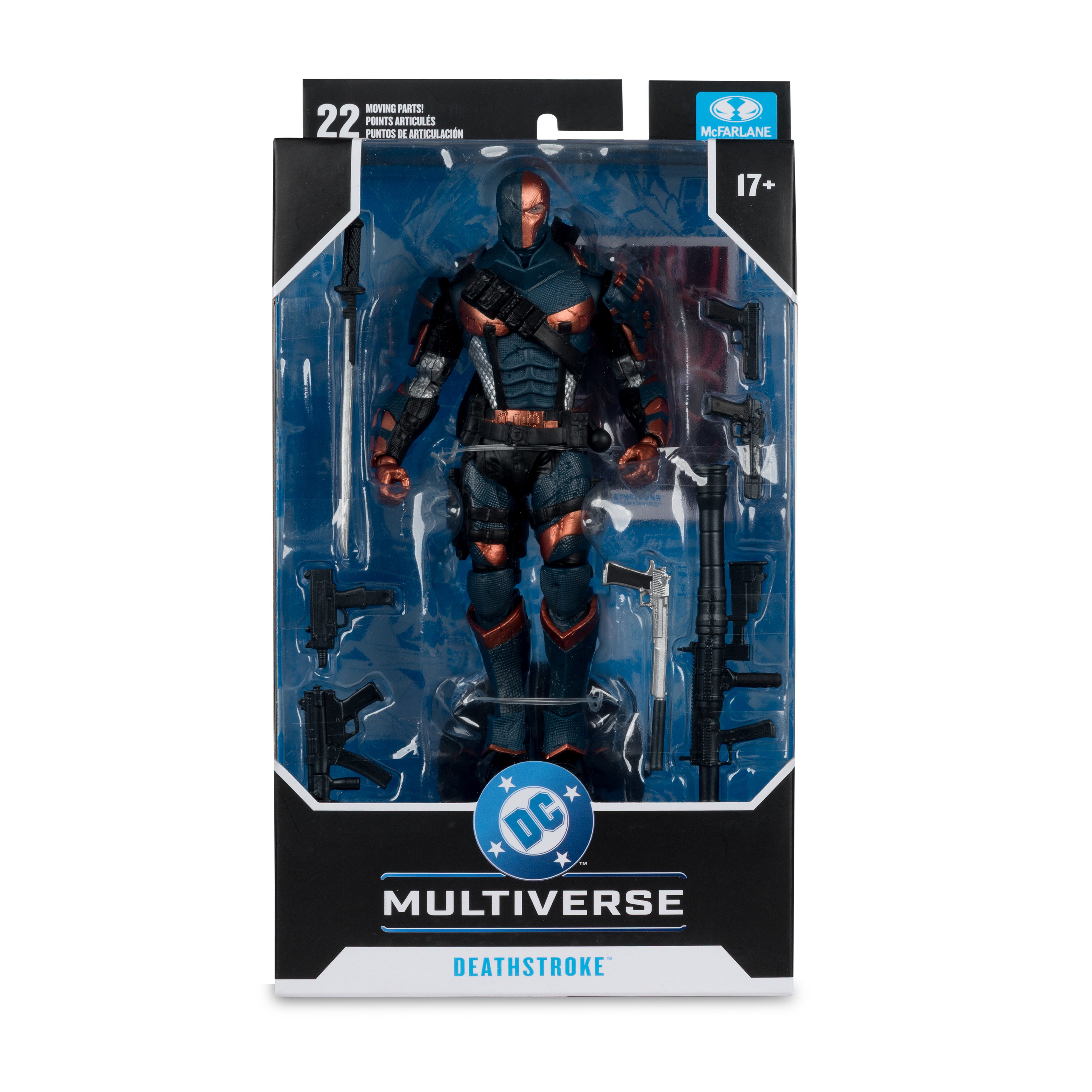 Batman: Arkham Origins DC Multiverse Deathstroke Action Figure Gallery Image 11