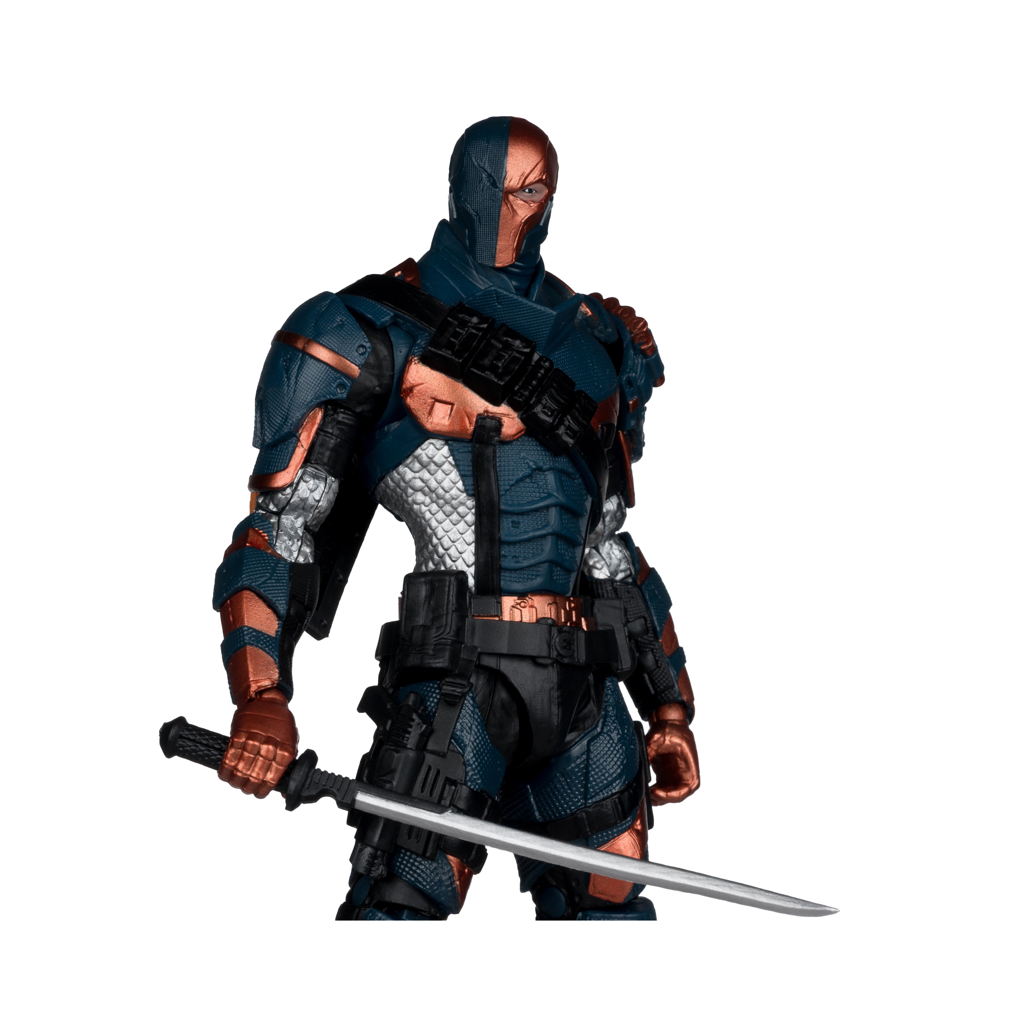 Batman: Arkham Origins DC Multiverse Deathstroke Action Figure Gallery Image 6