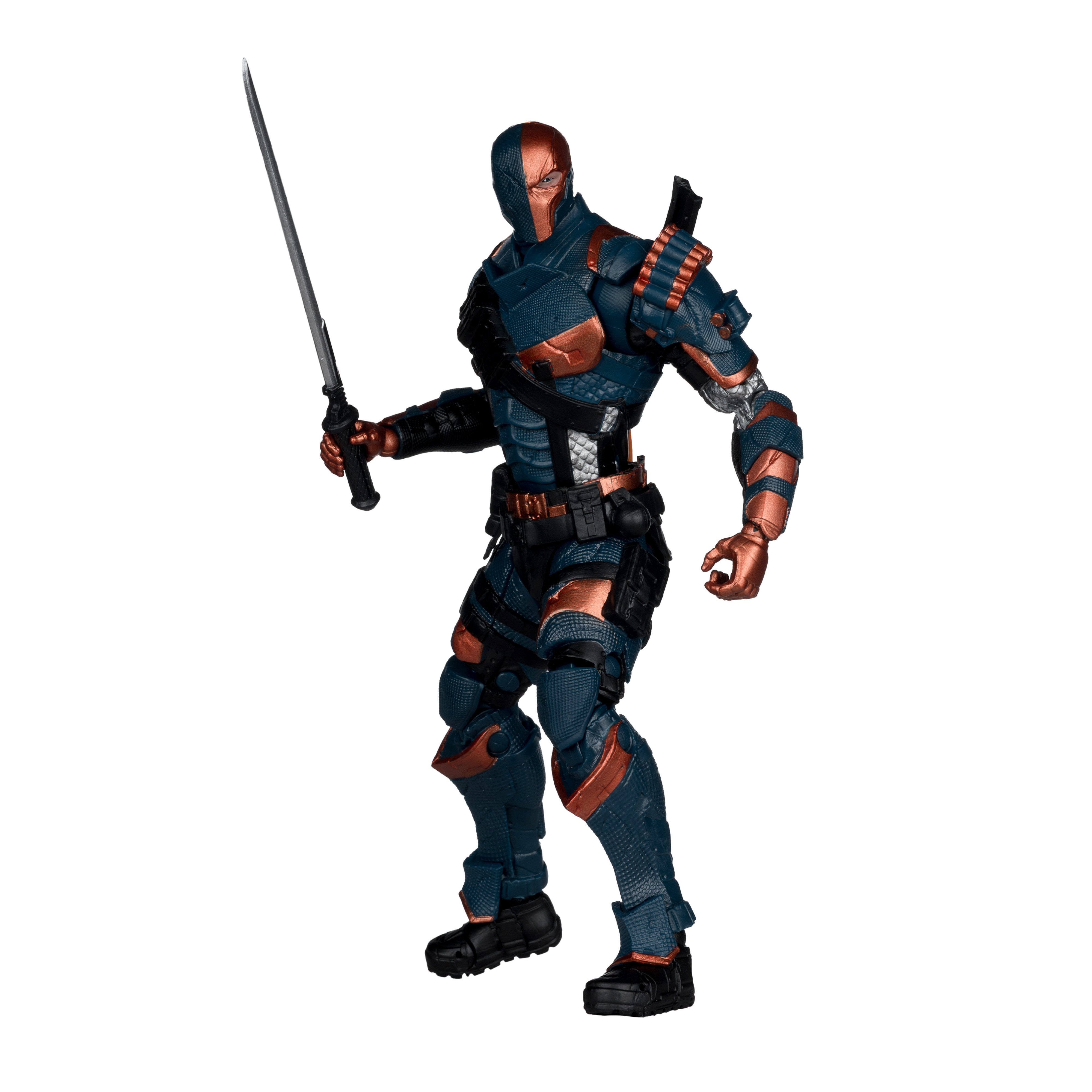 Batman: Arkham Origins DC Multiverse Deathstroke Action Figure Gallery Image 5