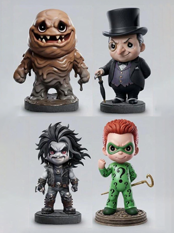 Image of DC Comics Ichigo Ichie Set of 4 Limited Edition Figurines