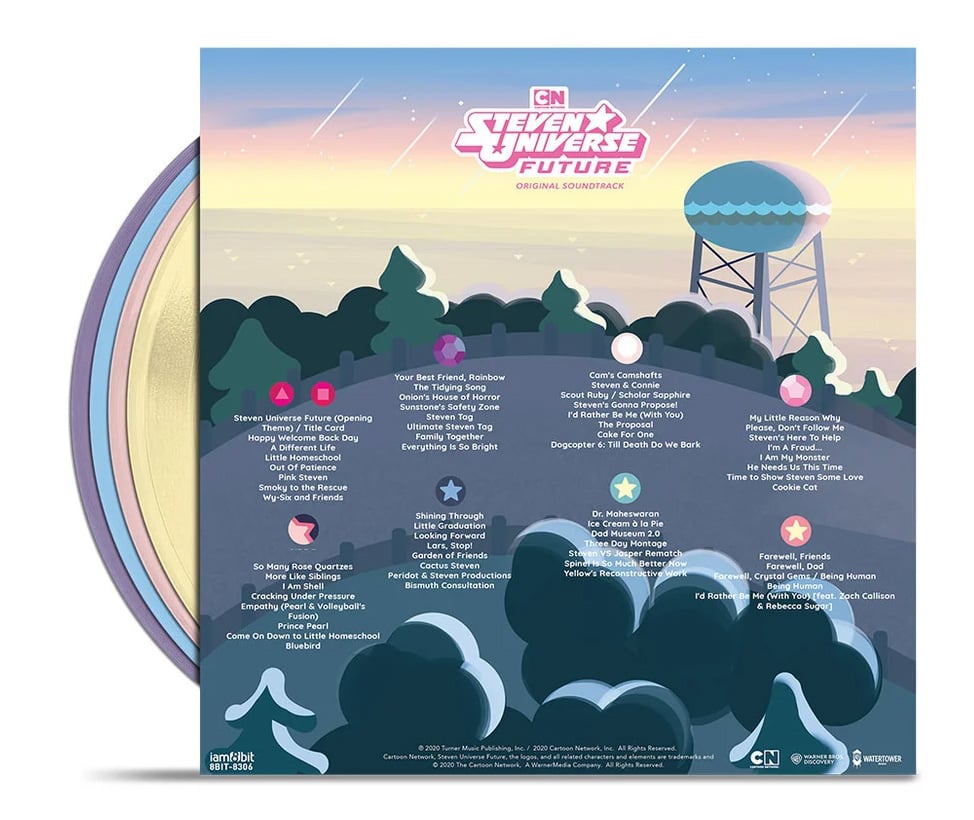 Steven Universe Future Original Soundtrack Vinyl 10" 4XLP Gallery Image 6