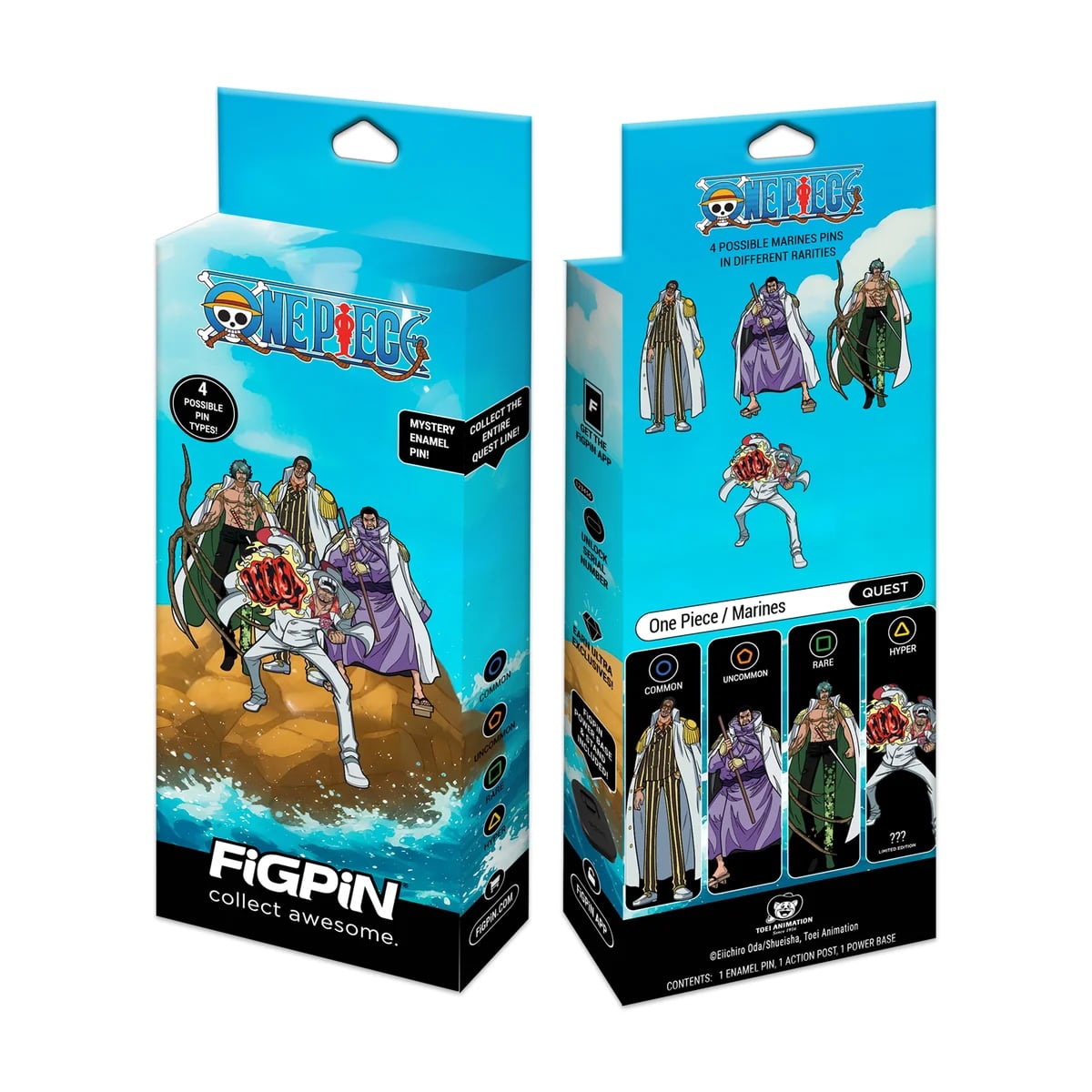One Piece FiGPiN Quest Marines Random Pin Gallery Image 7