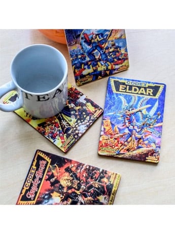 Image of Warhammer 40,000: Second Edition Codex Set of 4 Coasters