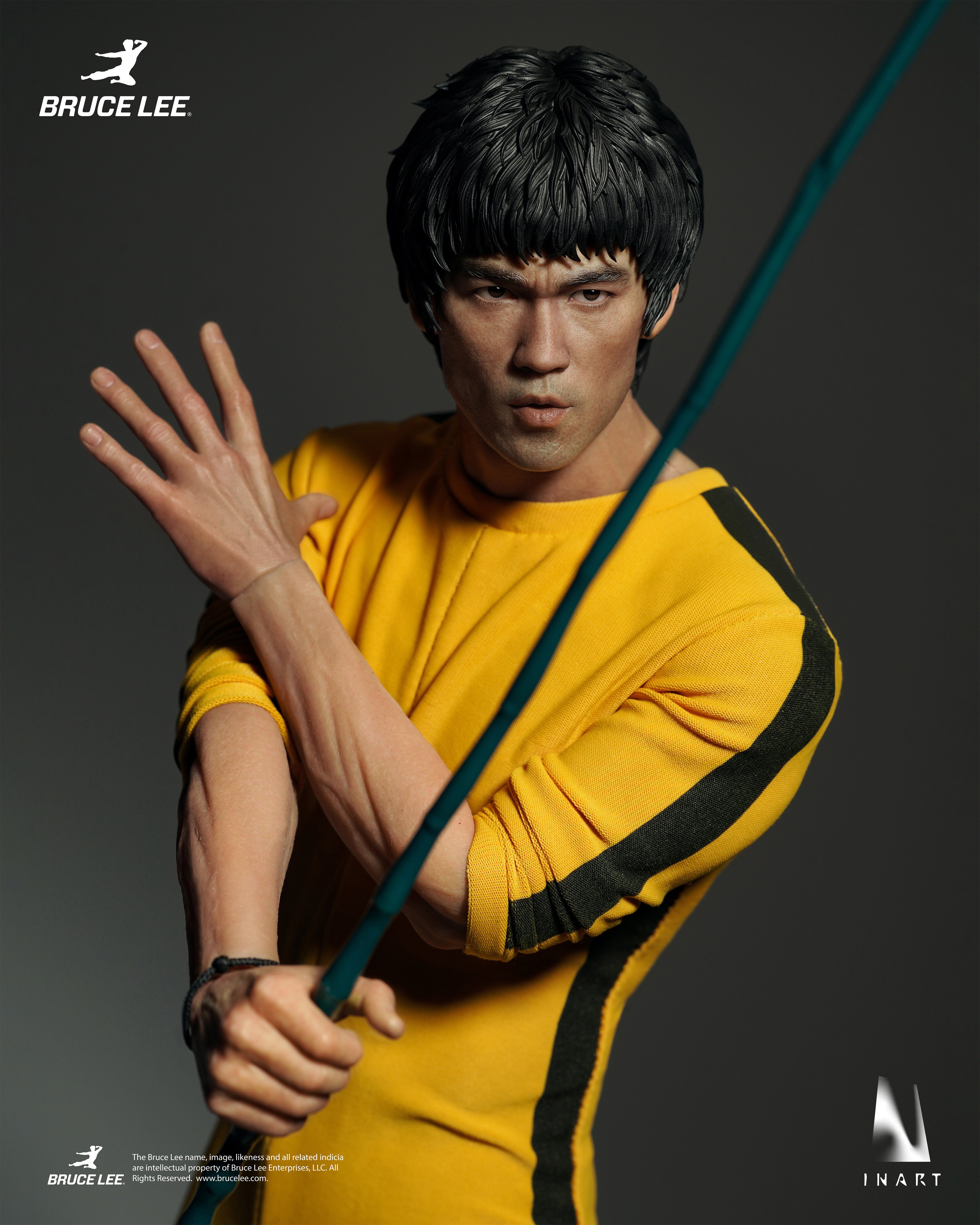 Bruce Lee (Yellow Jumpsuit Ver.) InArt 1/6 Scale Action Figure Gallery Image 11