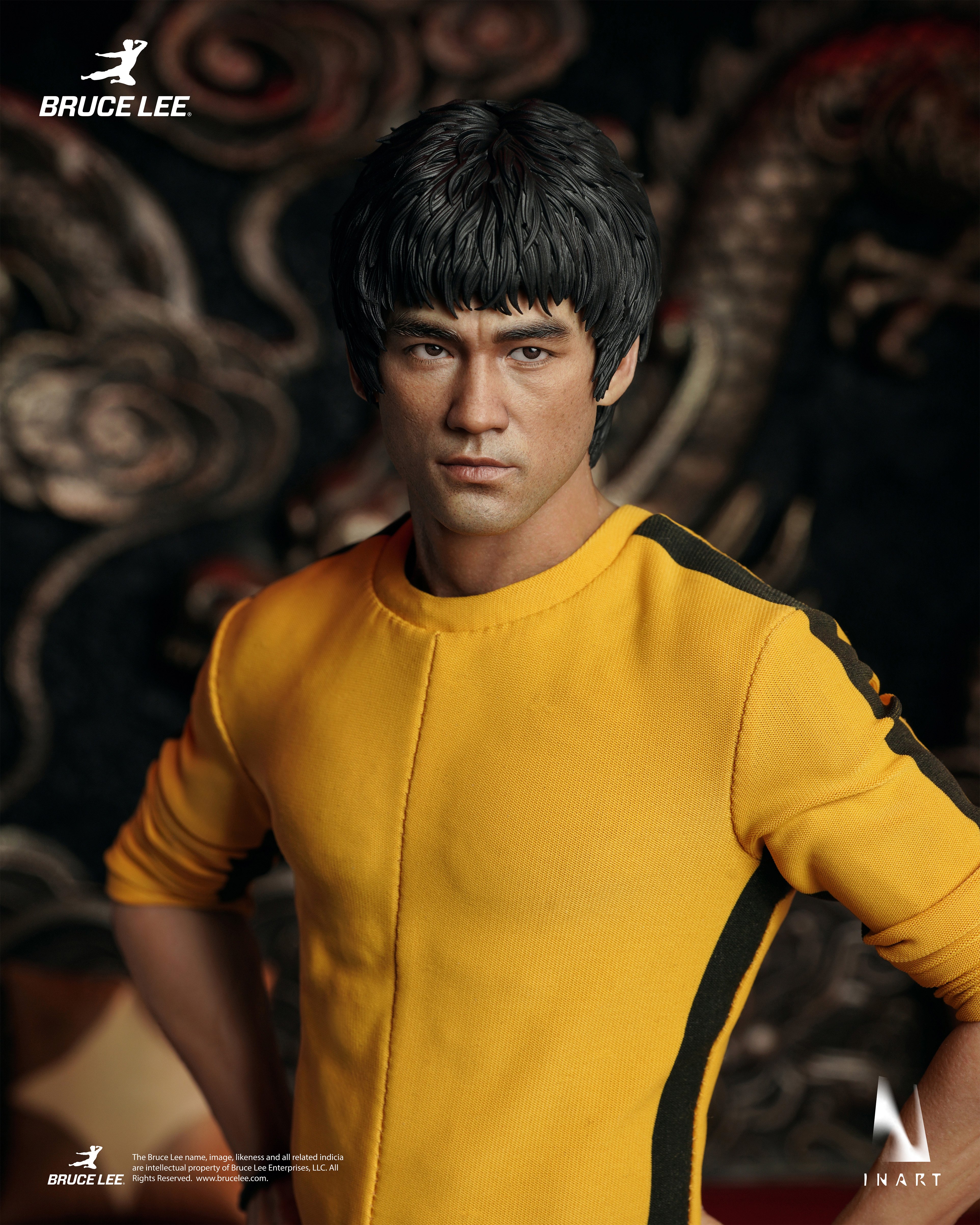Bruce Lee (Yellow Jumpsuit Ver.) InArt 1/6 Scale Action Figure Gallery Image 21