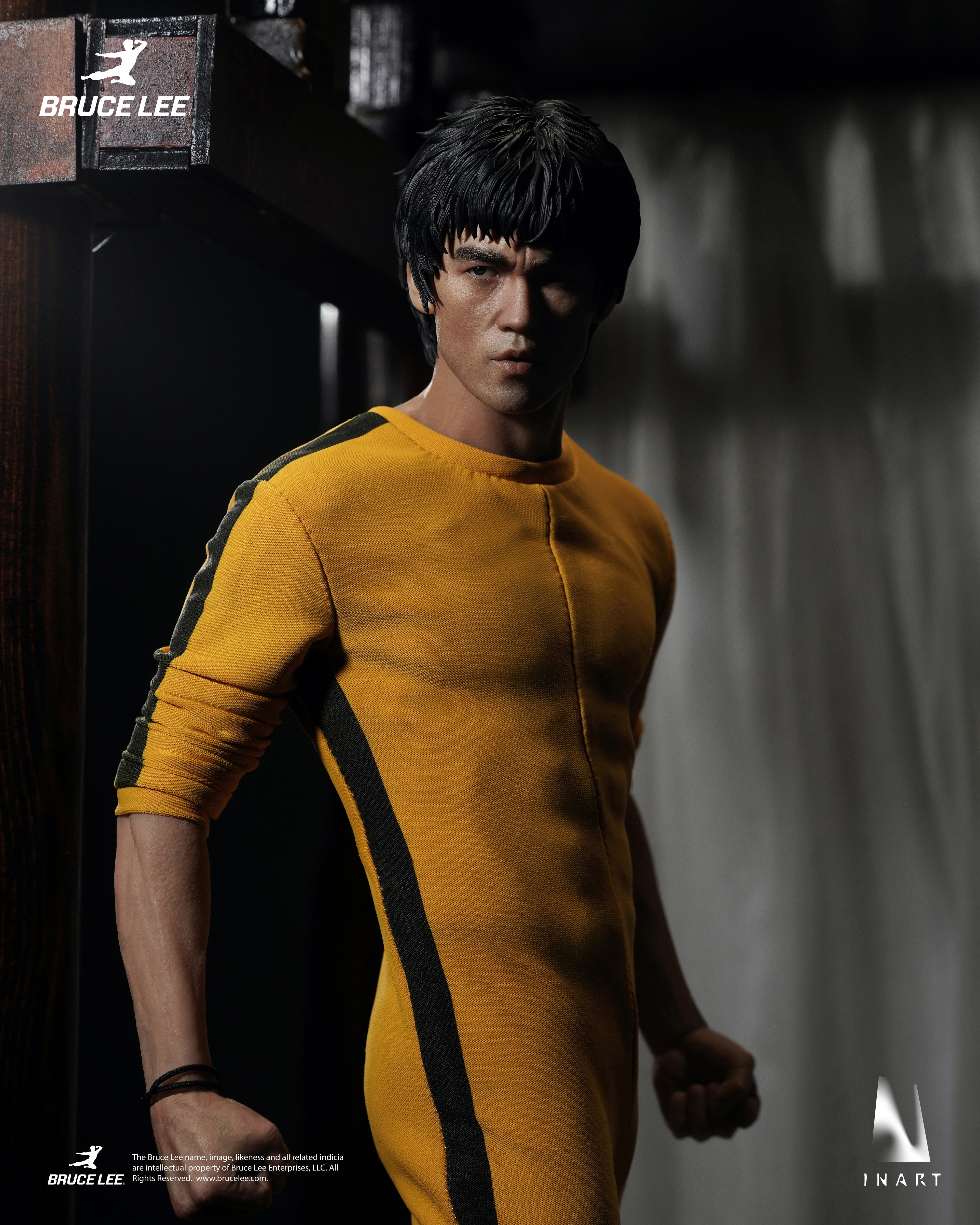 Bruce Lee (Yellow Jumpsuit Ver.) InArt 1/6 Scale Action Figure Gallery Image 10