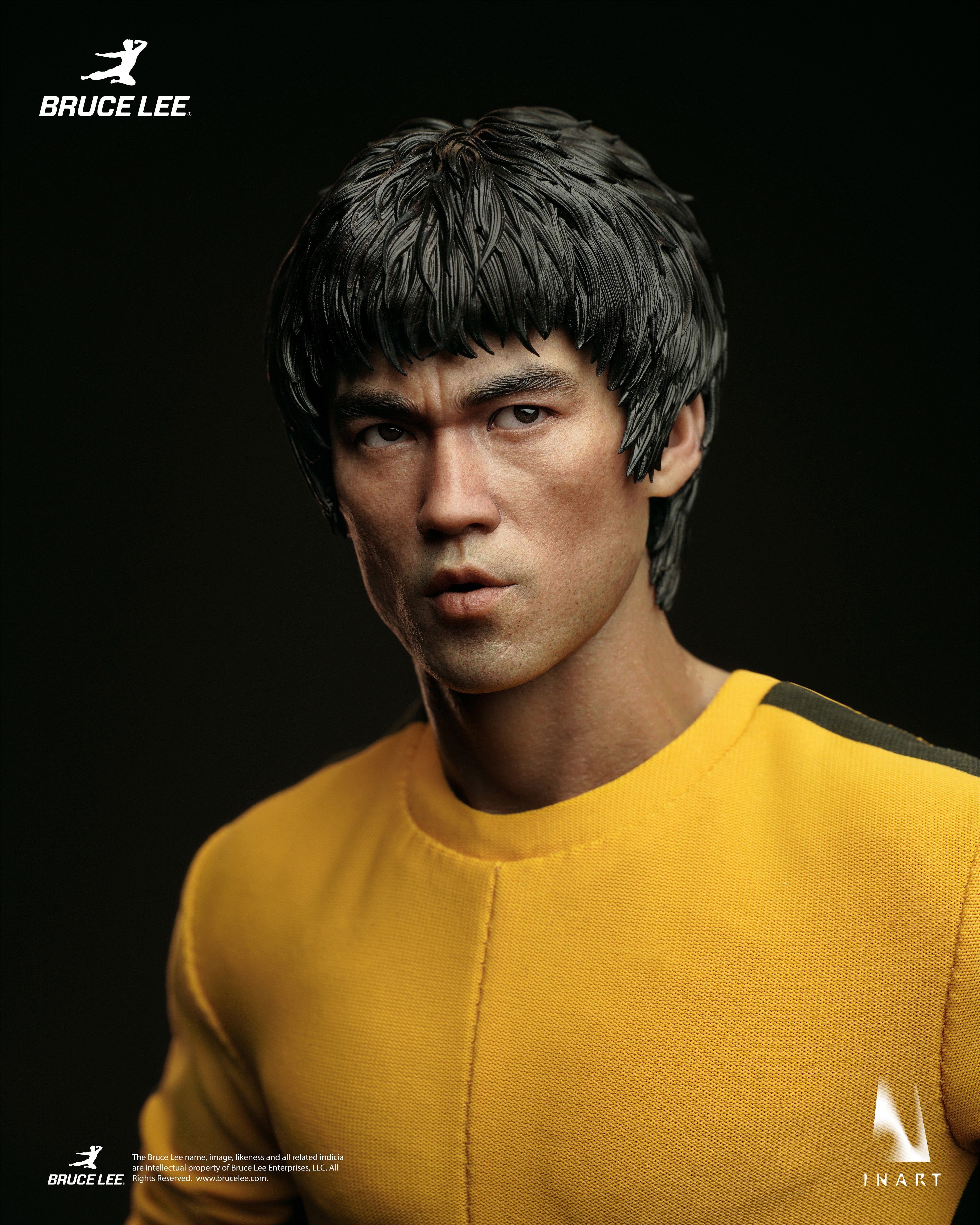 Bruce Lee (Yellow Jumpsuit Ver.) InArt 1/6 Scale Action Figure Gallery Image 16