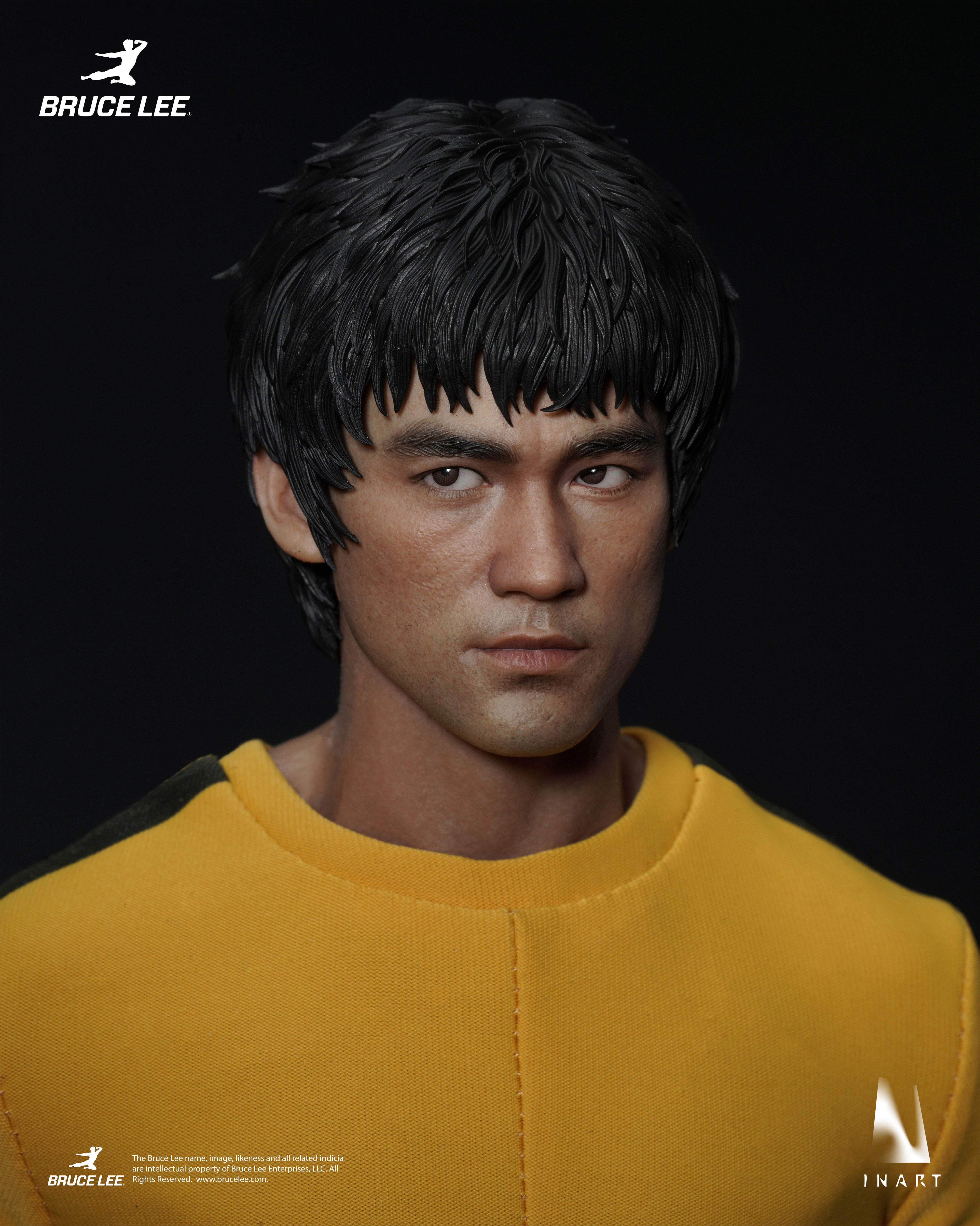 Bruce Lee (Yellow Jumpsuit Ver.) InArt 1/6 Scale Action Figure Gallery Image 15