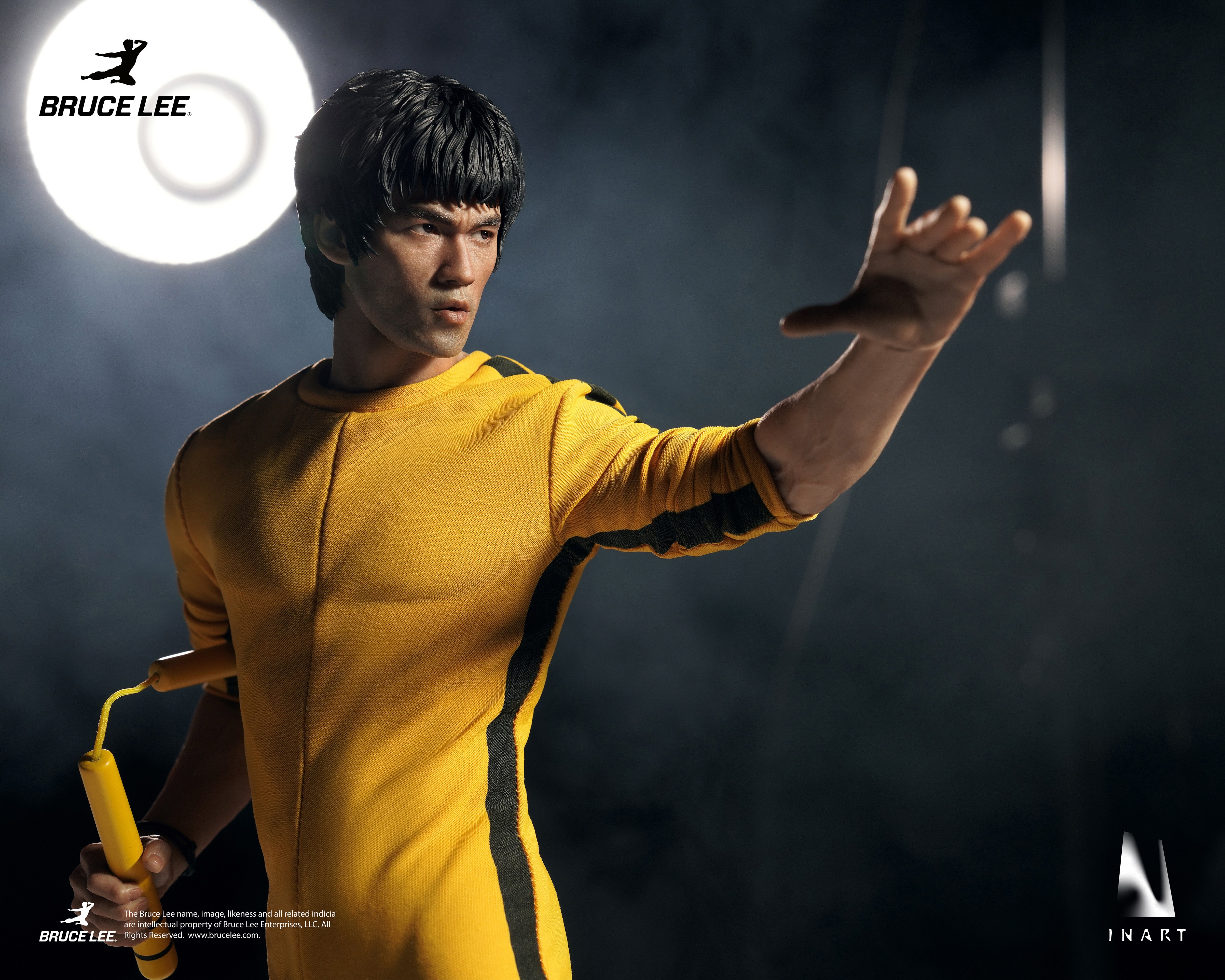 Bruce Lee (Yellow Jumpsuit Ver.) InArt 1/6 Scale Action Figure Gallery Image 18