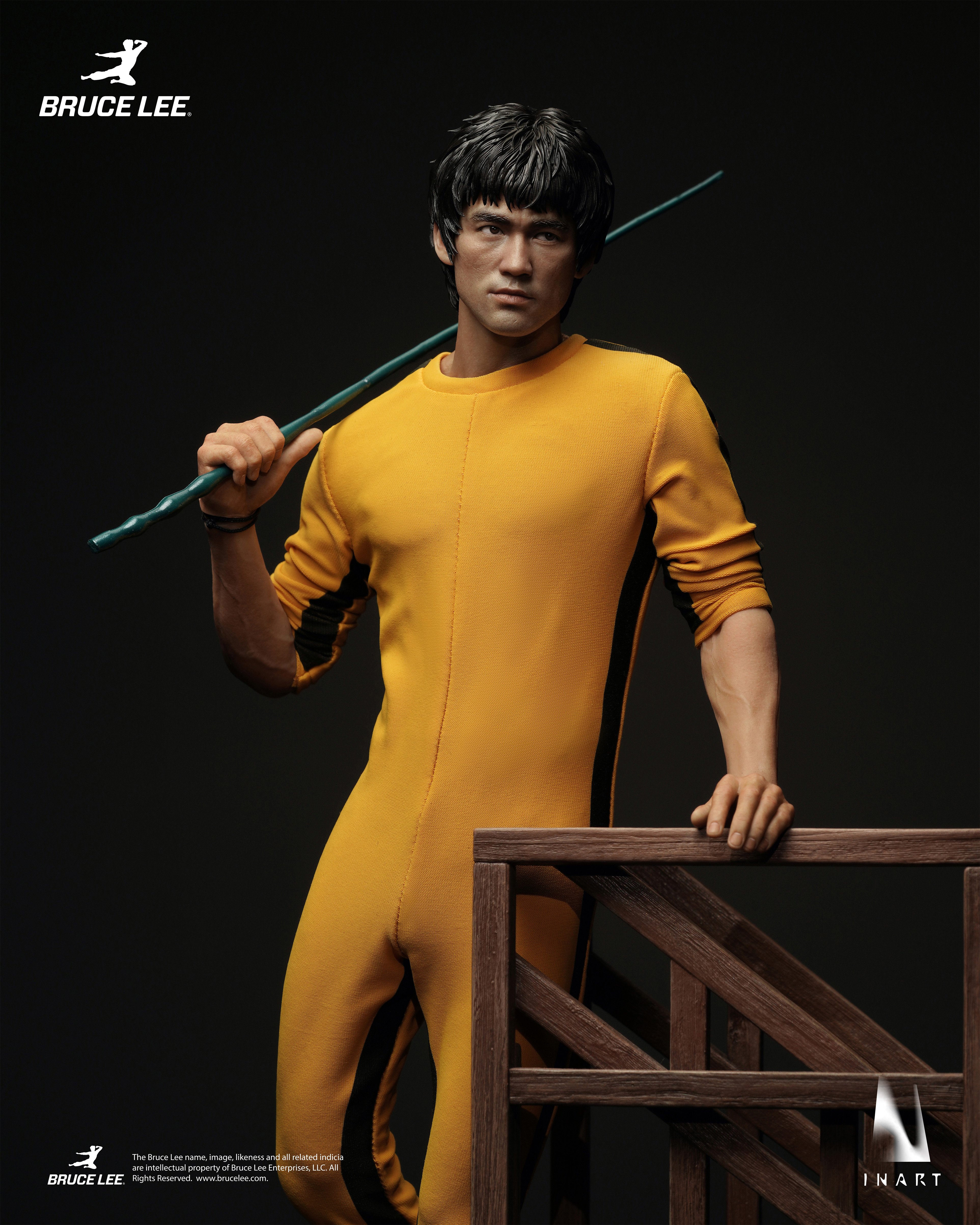 Bruce Lee (Yellow Jumpsuit Ver.) InArt 1/6 Scale Action Figure Gallery Image 3