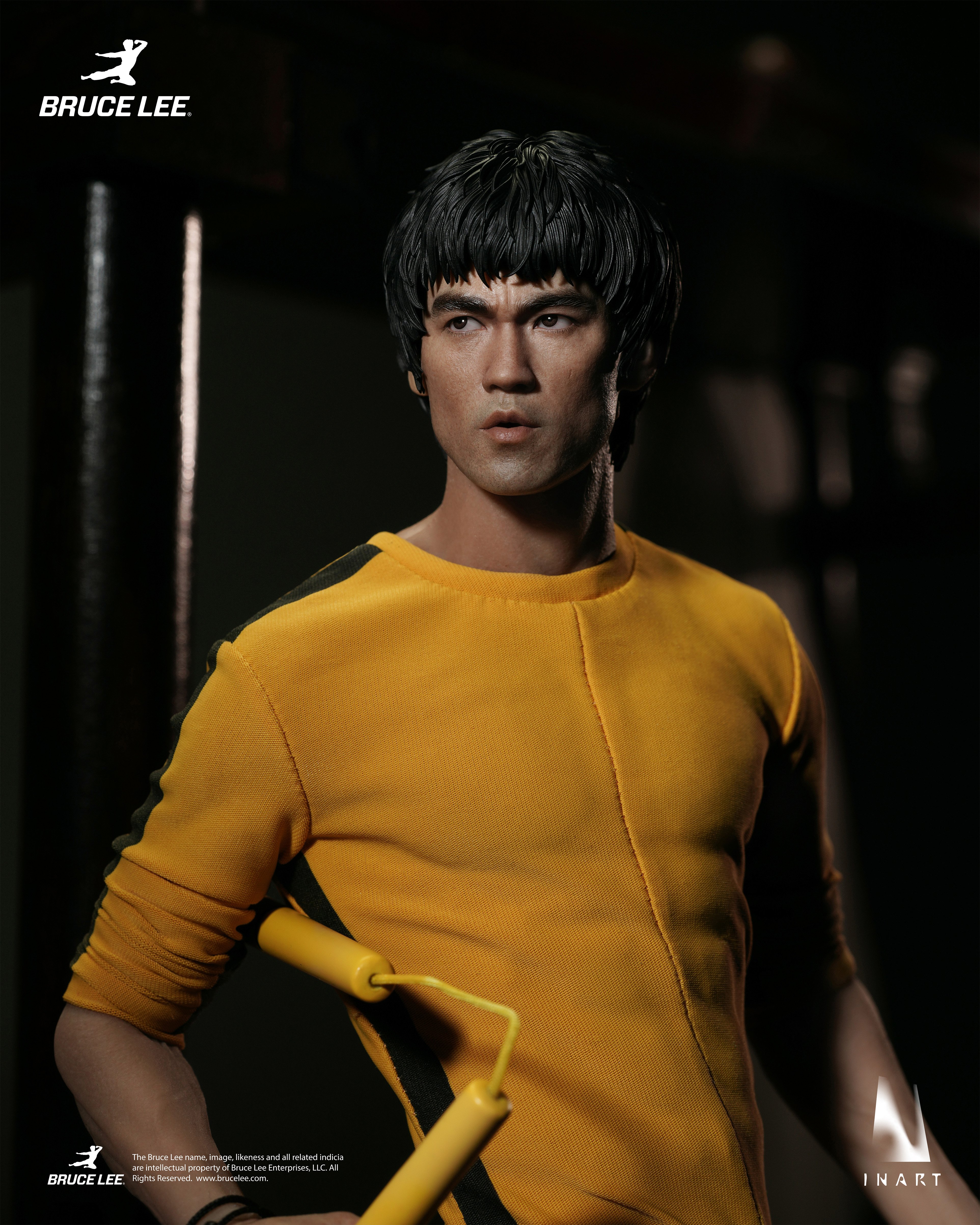 Bruce Lee (Yellow Jumpsuit Ver.) InArt 1/6 Scale Action Figure Gallery Image 13