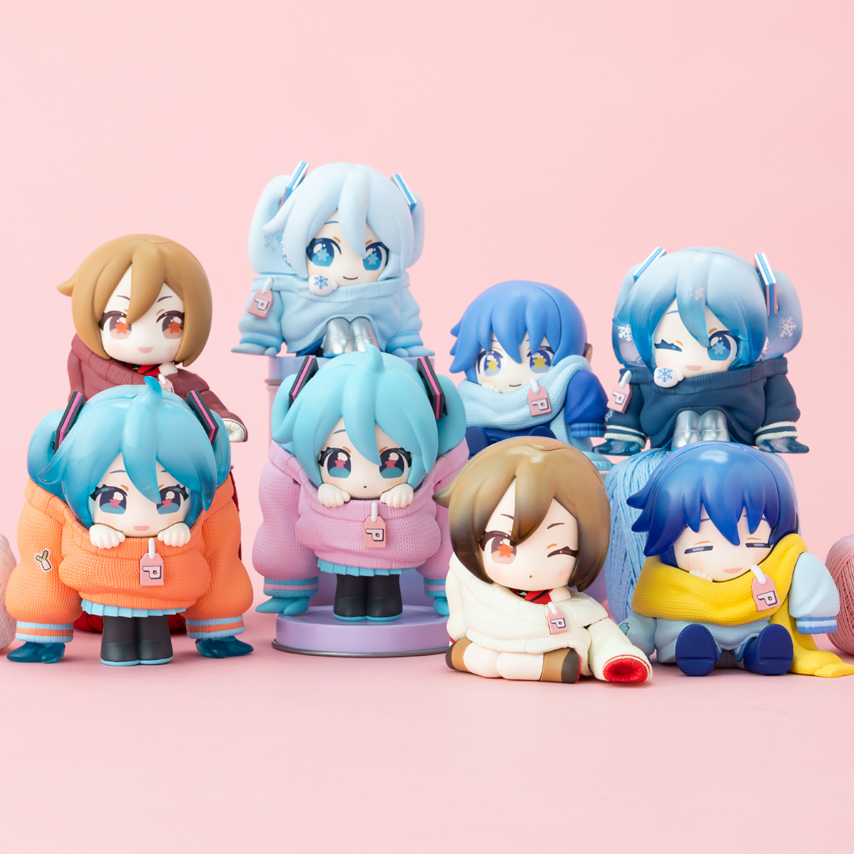 Vocaloid Perihapi! Okigaechu Piapro Characters Box of 8 Random Figures Gallery Image 13
