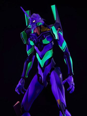 Rebuild of Evangelion Moderoid DX-Scale Evangelion Test Type-01 (Luminous Edition) Model Kit Set Gallery Image 2