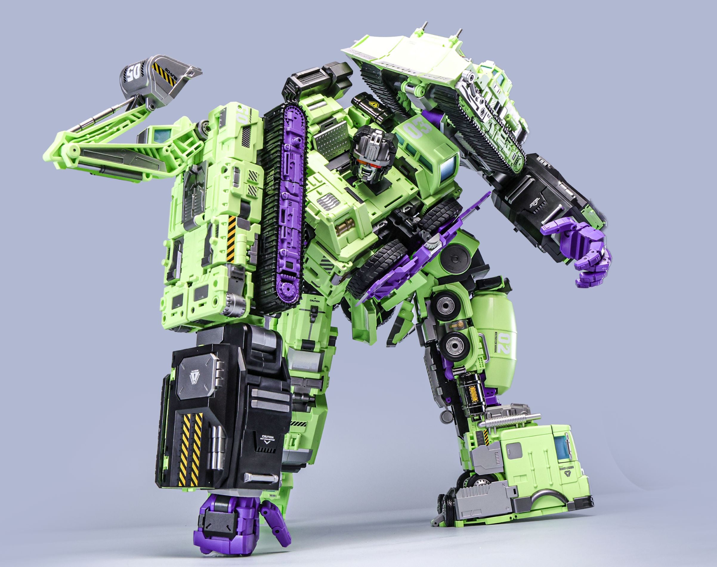 Giant Legion GLA-07 Titan of Creation (Green Ver.) Accessory Kit Gallery Image 11
