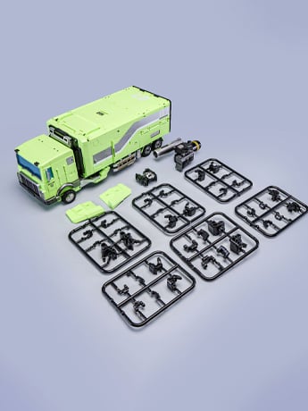 Image of Giant Legion GLA-07 Titan of Creation (Green Ver.) Accessory Kit