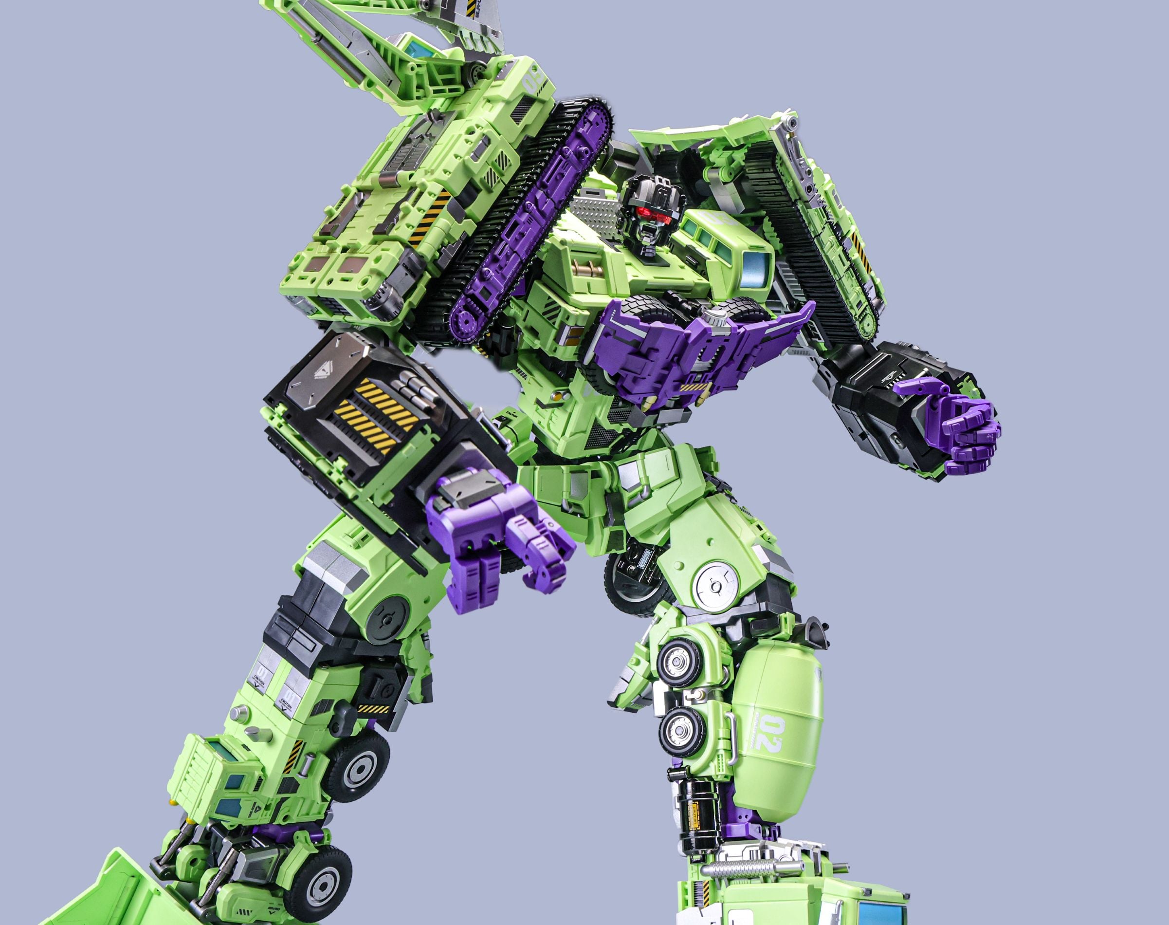 Giant Legion GLA-07 Titan of Creation (Green Ver.) Accessory Kit Gallery Image 9