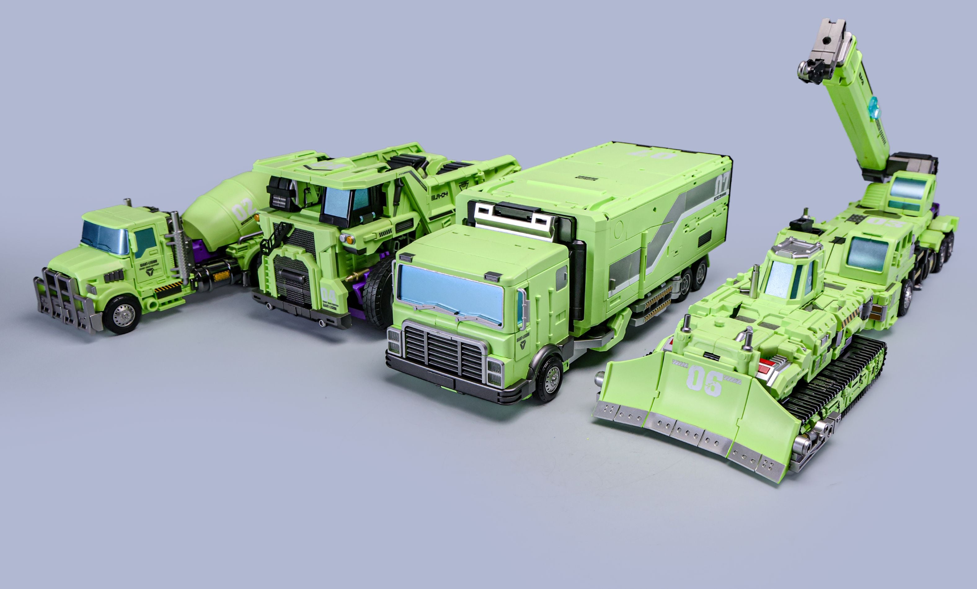 Giant Legion GLA-07 Titan of Creation (Green Ver.) Accessory Kit Gallery Image 17