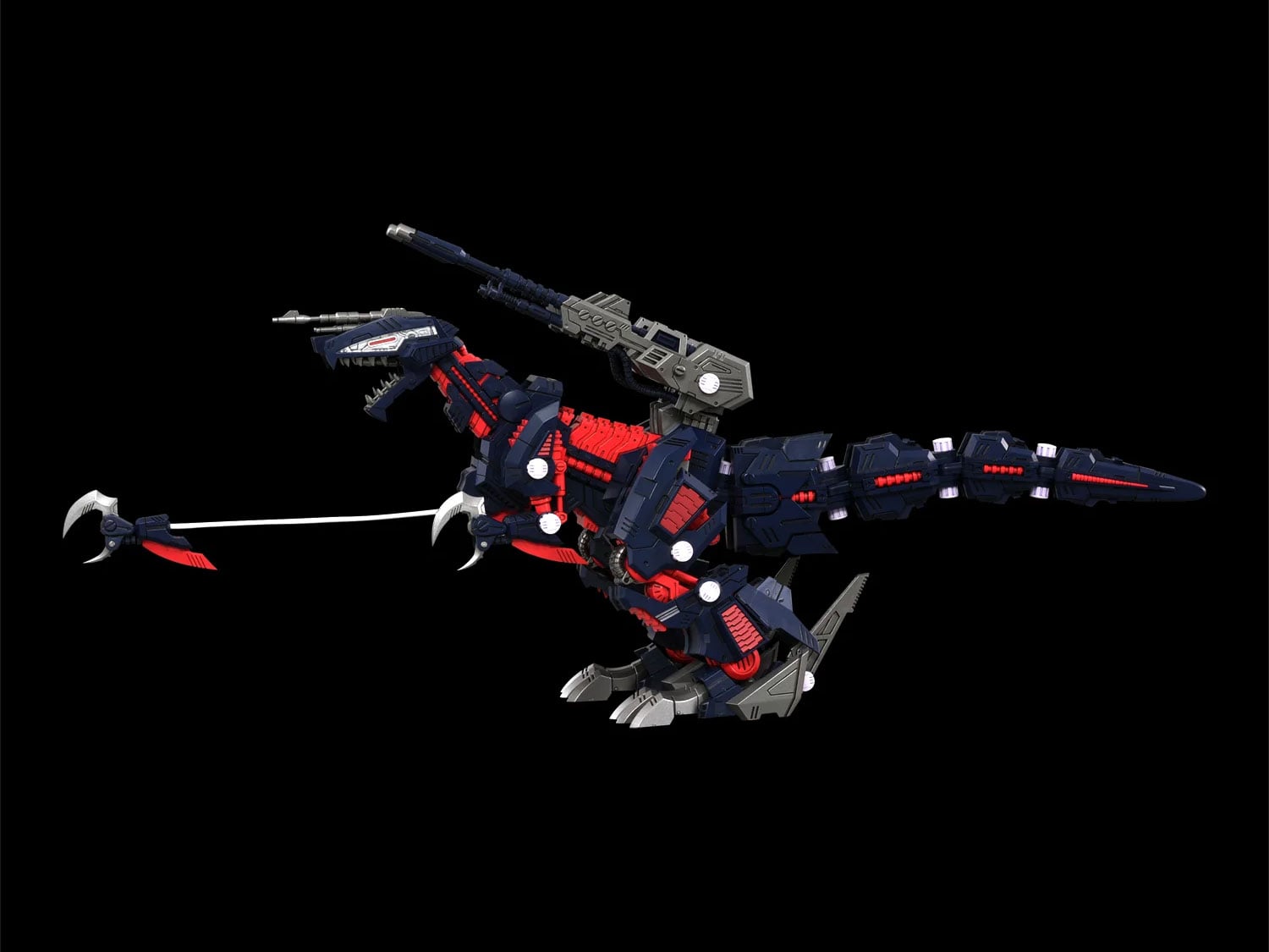 Zoids Realize Model RMZ-011 Geno Saurer (Raven Special Ver.) 1/100 Scale Model Kit (Reissue) Gallery Image 13