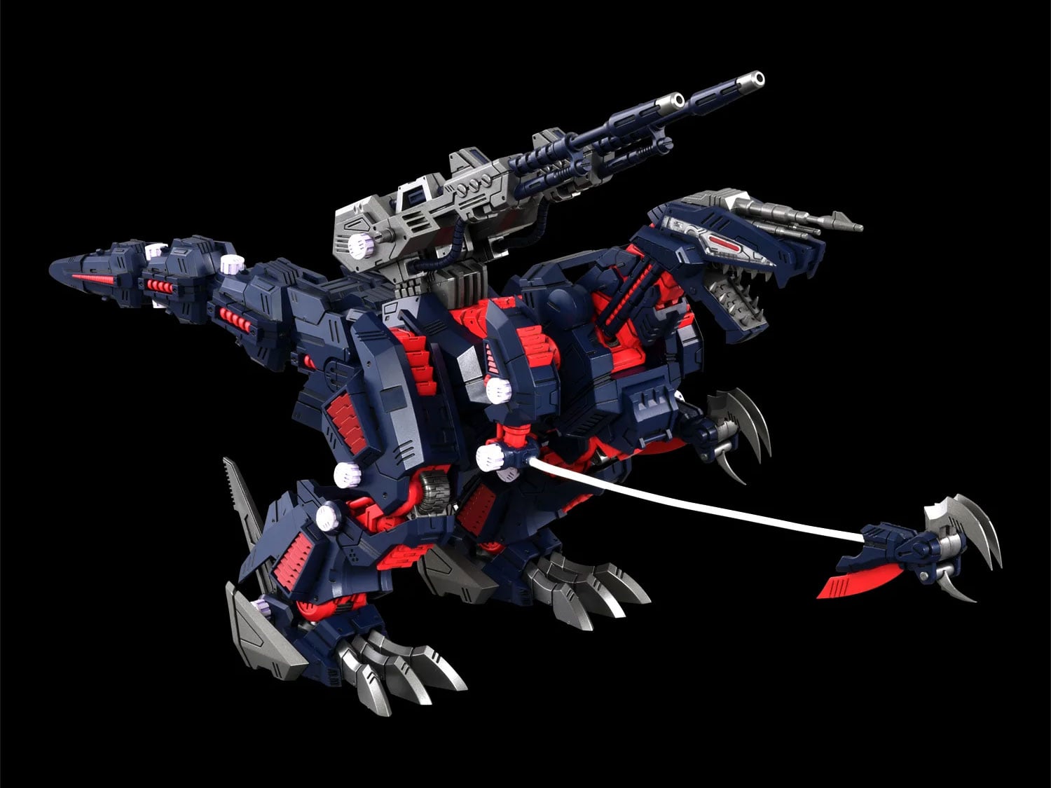 Zoids Realize Model RMZ-011 Geno Saurer (Raven Special Ver.) 1/100 Scale Model Kit (Reissue) Gallery Image 3