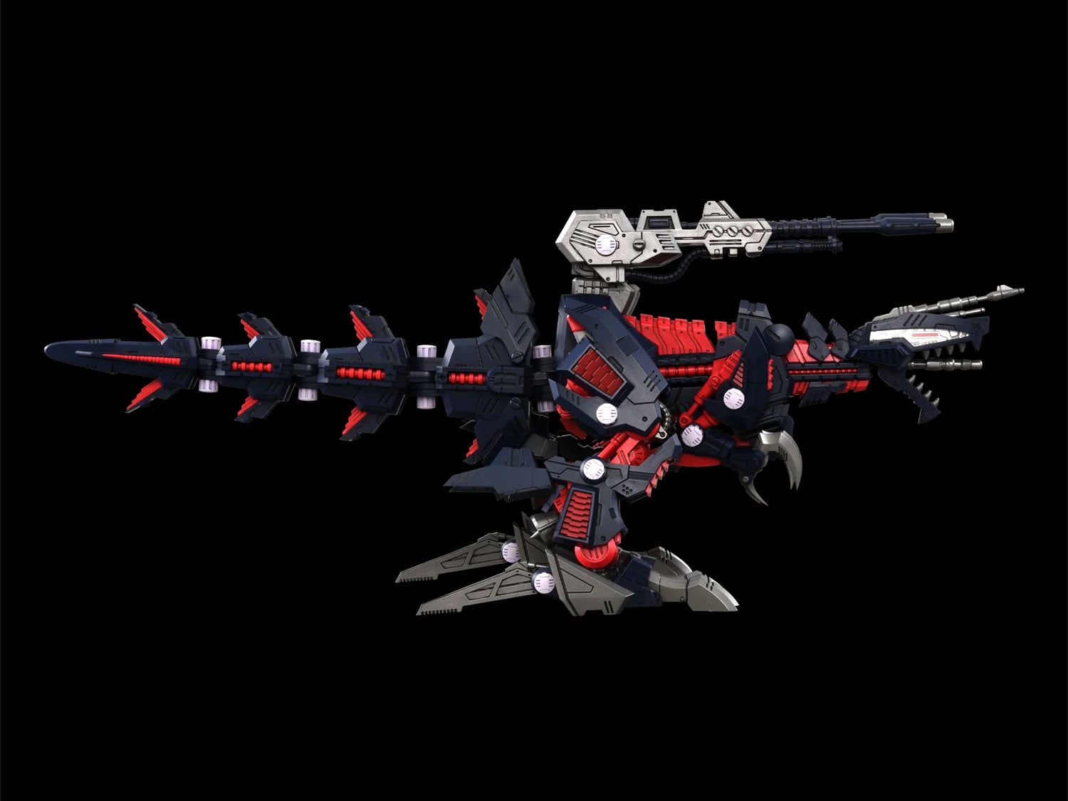 Zoids Realize Model RMZ-011 Geno Saurer (Raven Special Ver.) 1/100 Scale Model Kit (Reissue) Gallery Image 11
