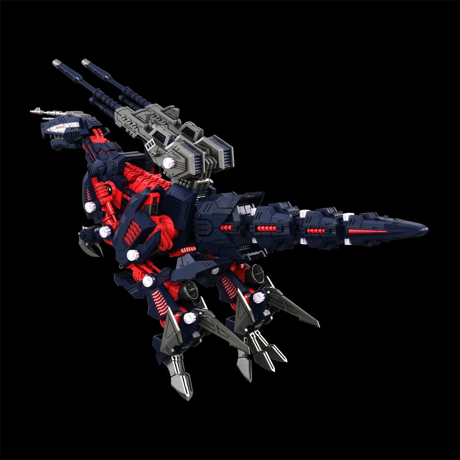 Zoids Realize Model RMZ-011 Geno Saurer (Raven Special Ver.) 1/100 Scale Model Kit (Reissue) Gallery Image 7