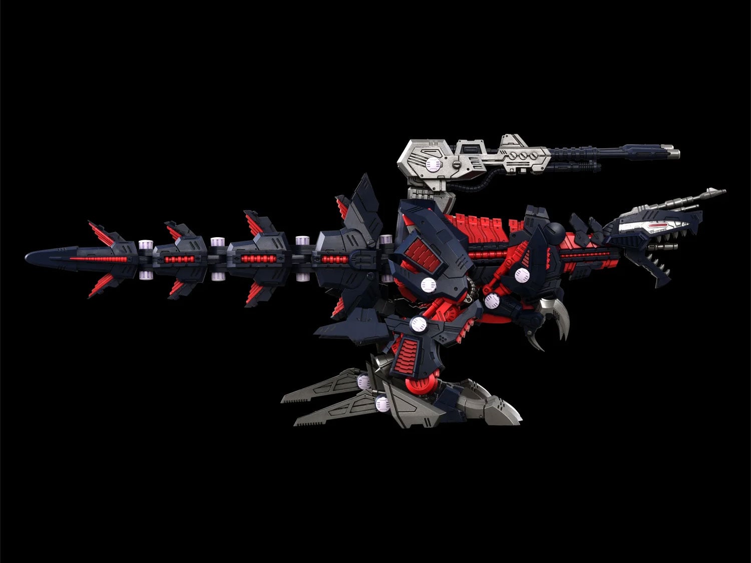 Zoids Realize Model RMZ-011 Geno Saurer (Raven Special Ver.) 1/100 Scale Model Kit (Reissue) Gallery Image 10