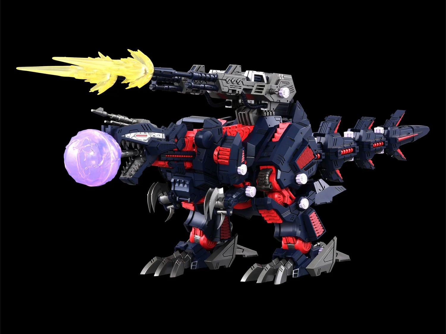 Zoids Realize Model RMZ-011 Geno Saurer (Raven Special Ver.) 1/100 Scale Model Kit (Reissue) Gallery Image 8