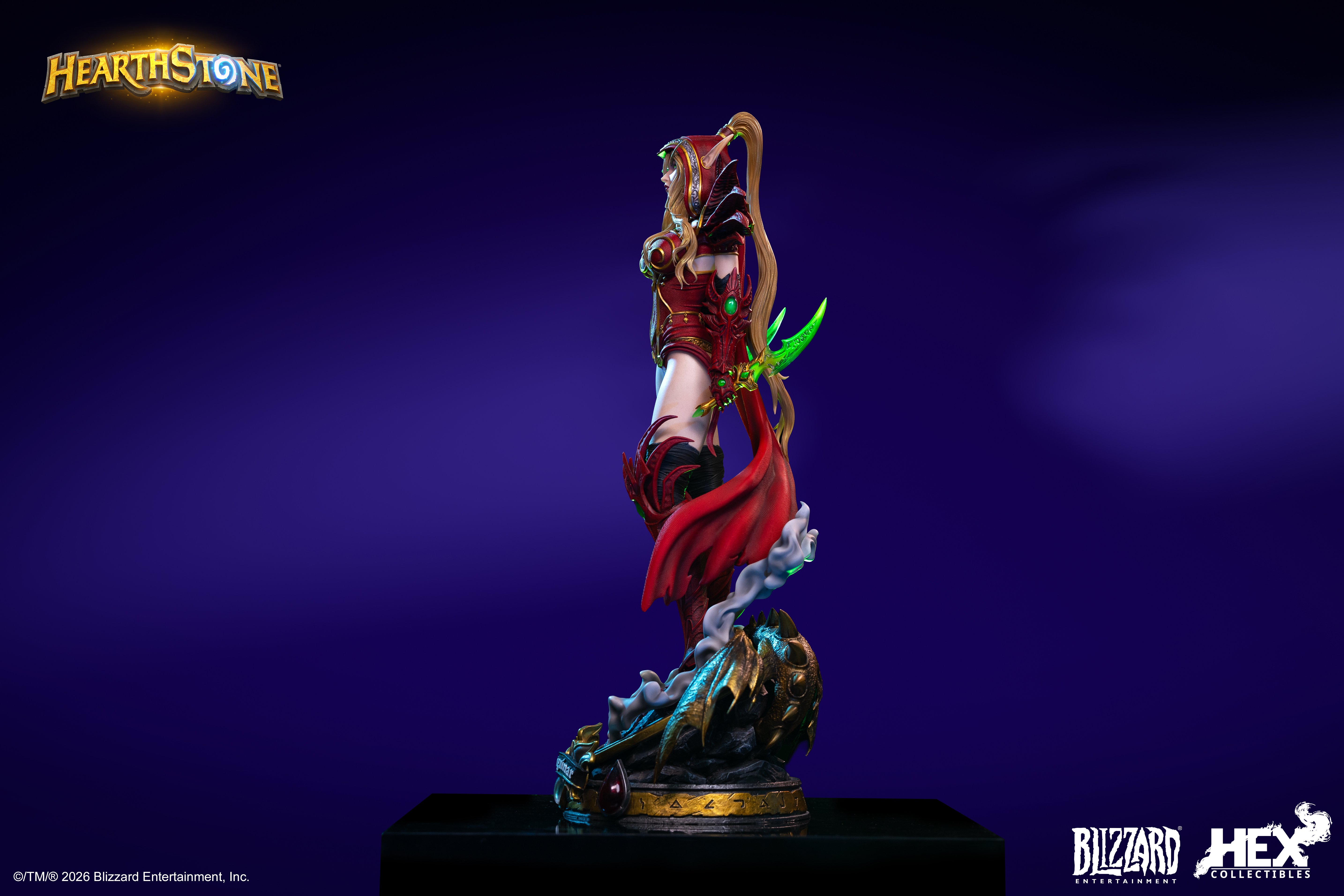 Hearthstone Valeera Sanguinar 1/6 Scale Statue (With Bonus) Gallery Image 28