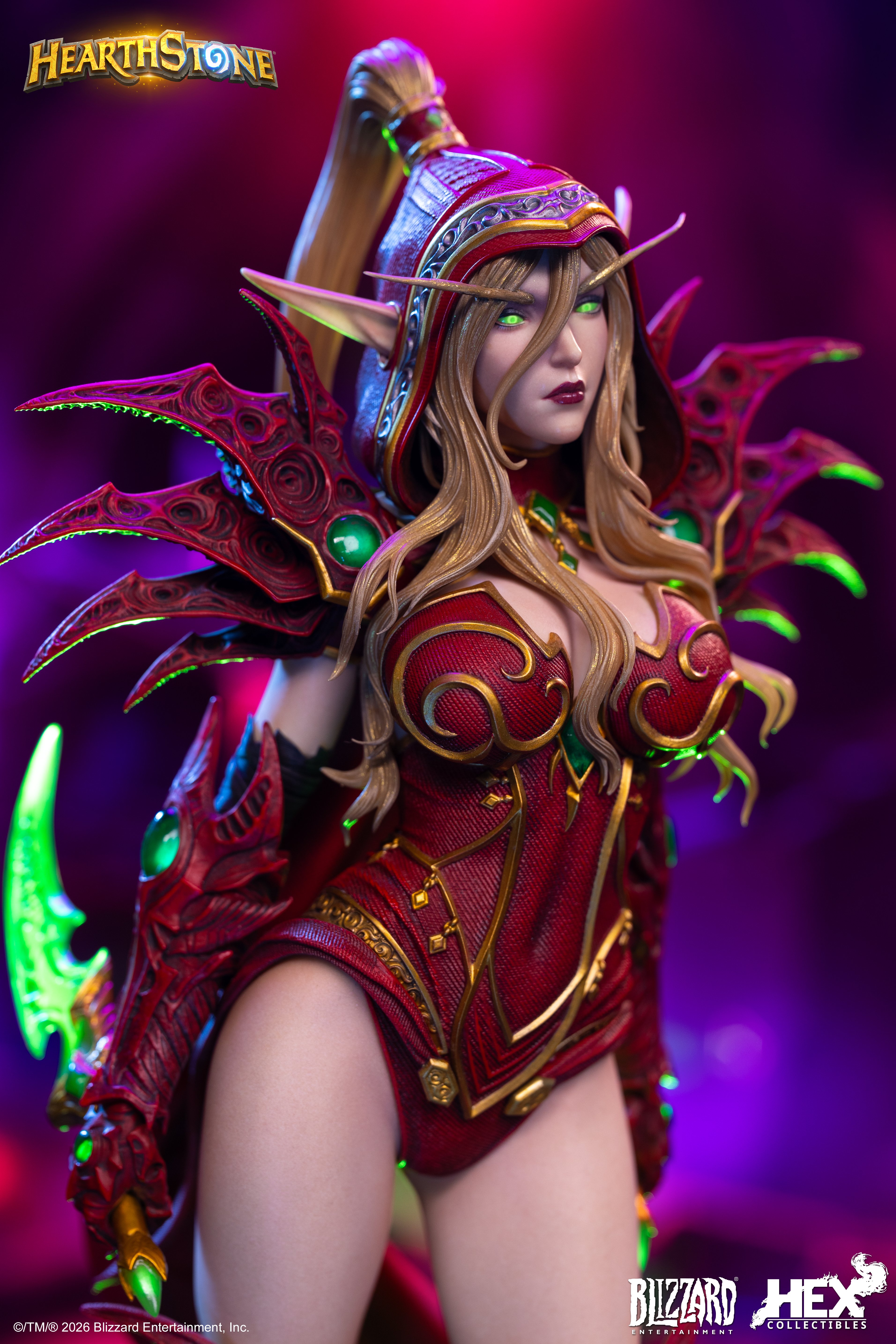 Hearthstone Valeera Sanguinar 1/6 Scale Statue (With Bonus) Gallery Image 17