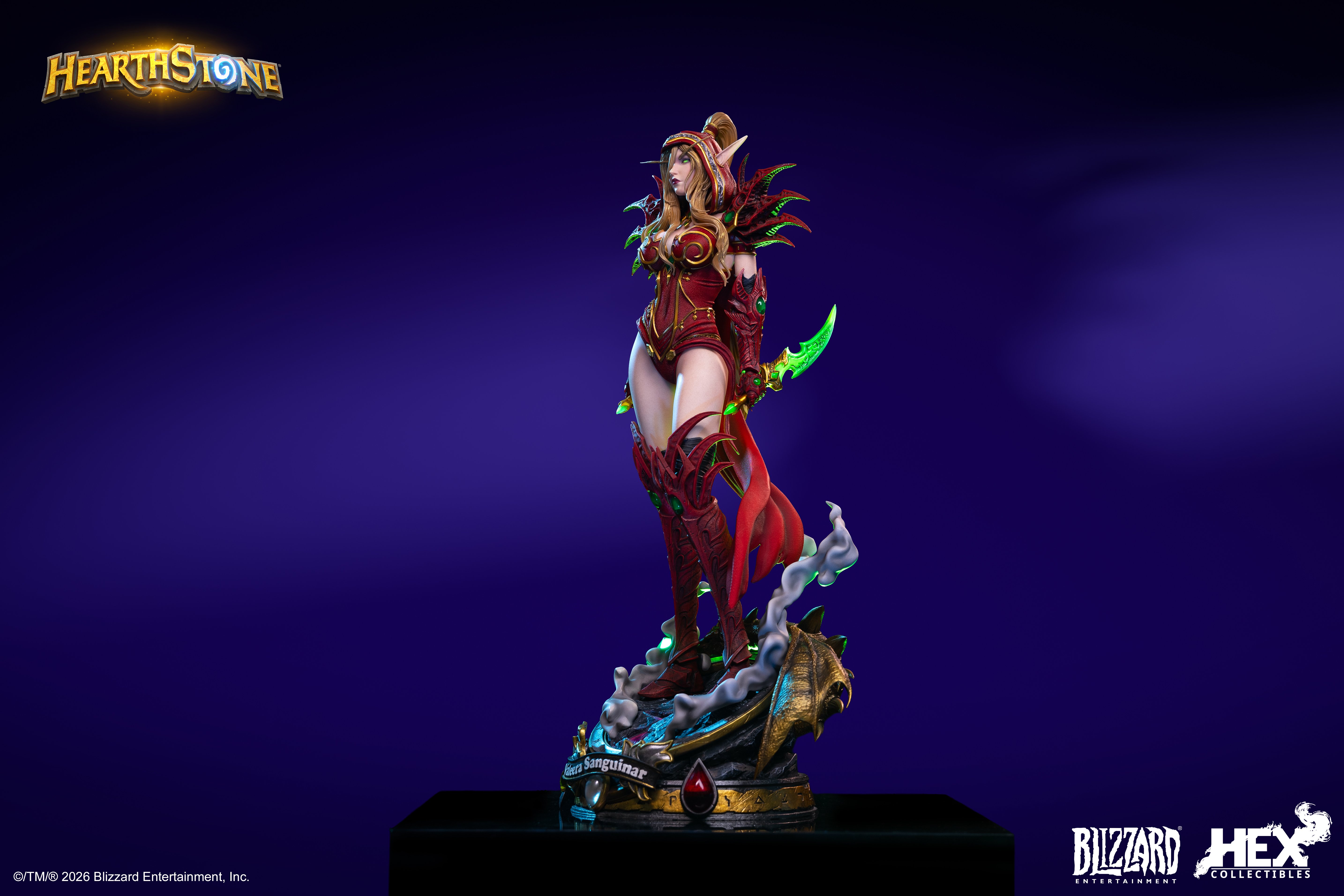 Hearthstone Valeera Sanguinar 1/6 Scale Statue (With Bonus) Gallery Image 27