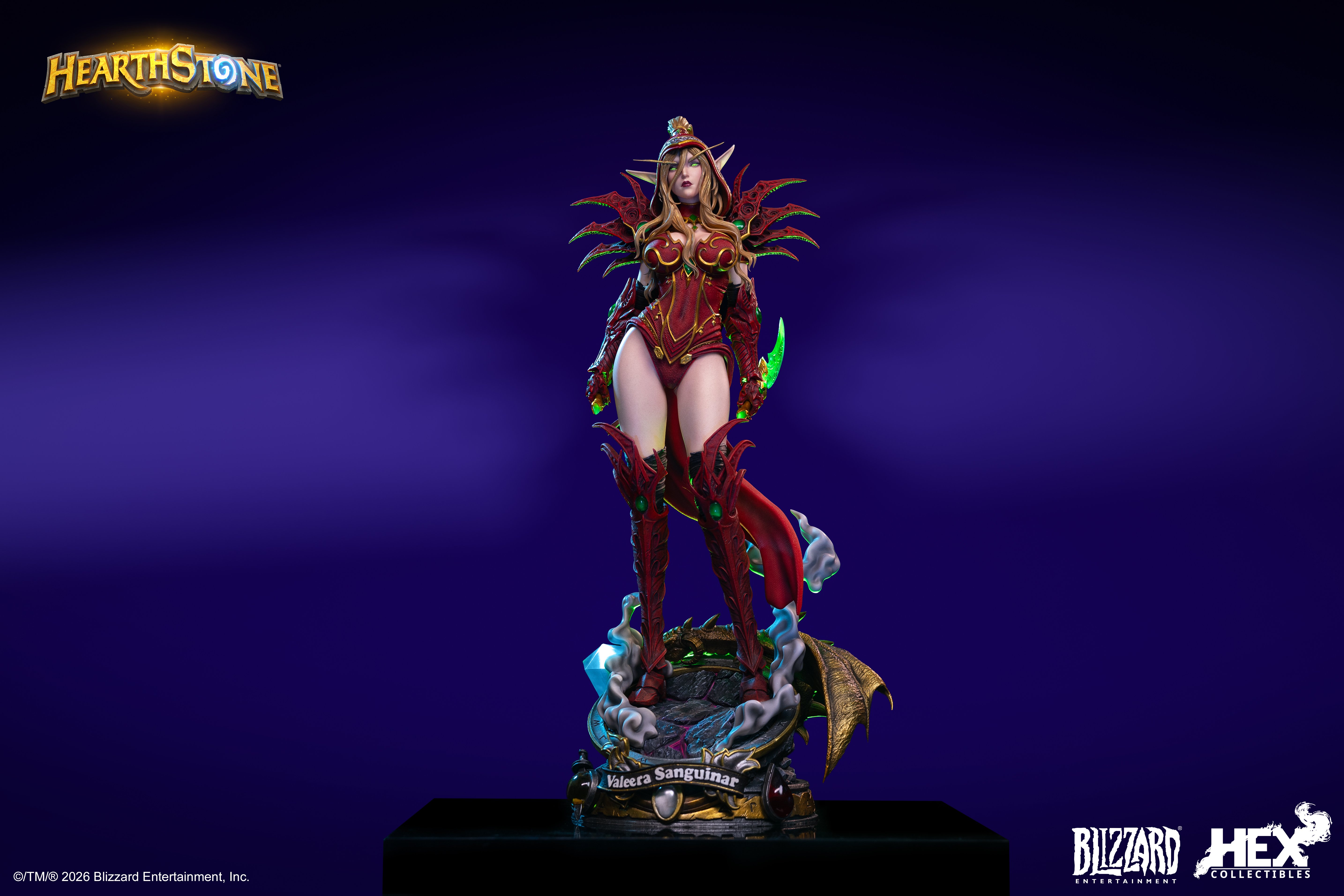 Hearthstone Valeera Sanguinar 1/6 Scale Statue (With Bonus) Gallery Image 25