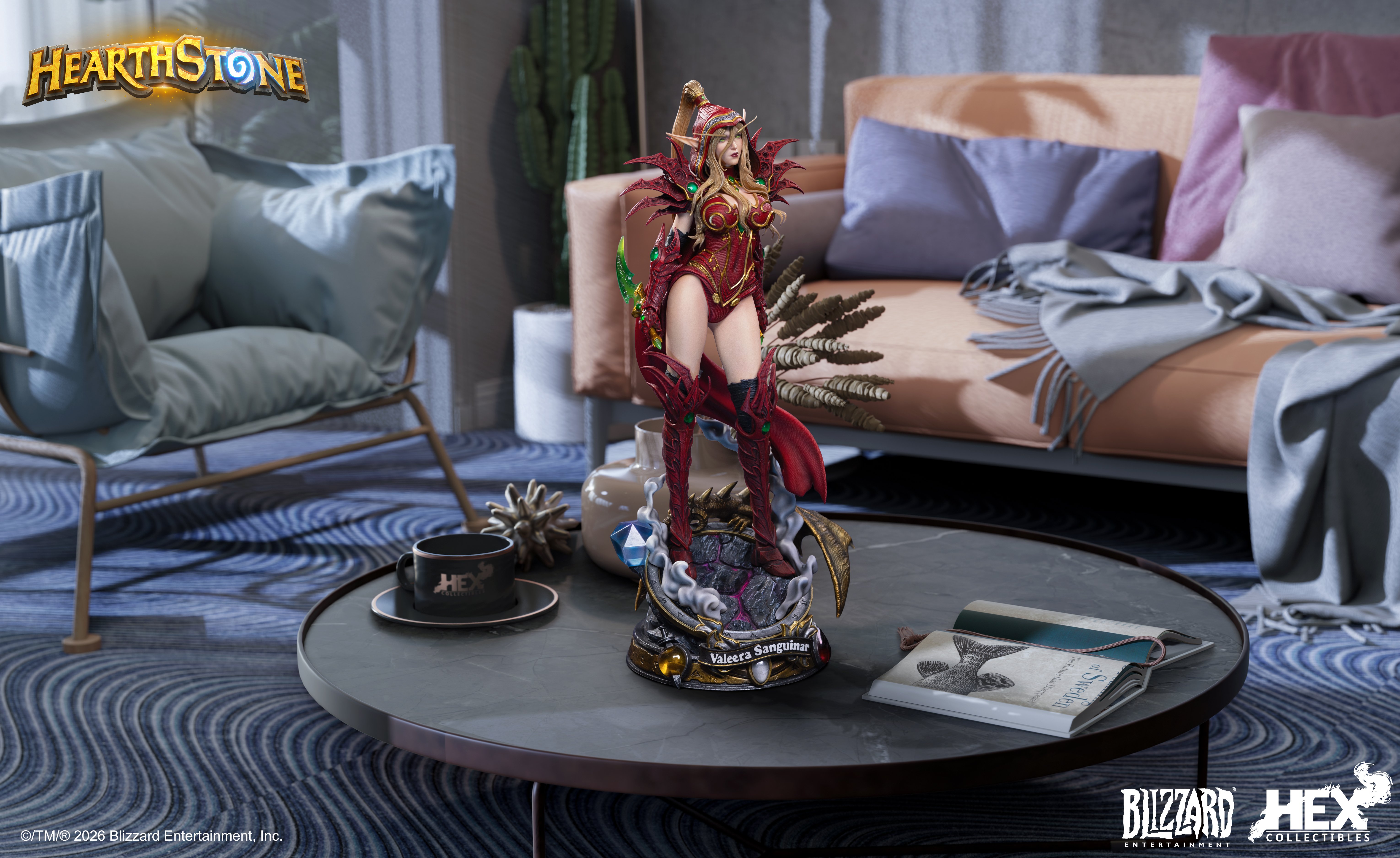 Hearthstone Valeera Sanguinar 1/6 Scale Statue (With Bonus) Gallery Image 22