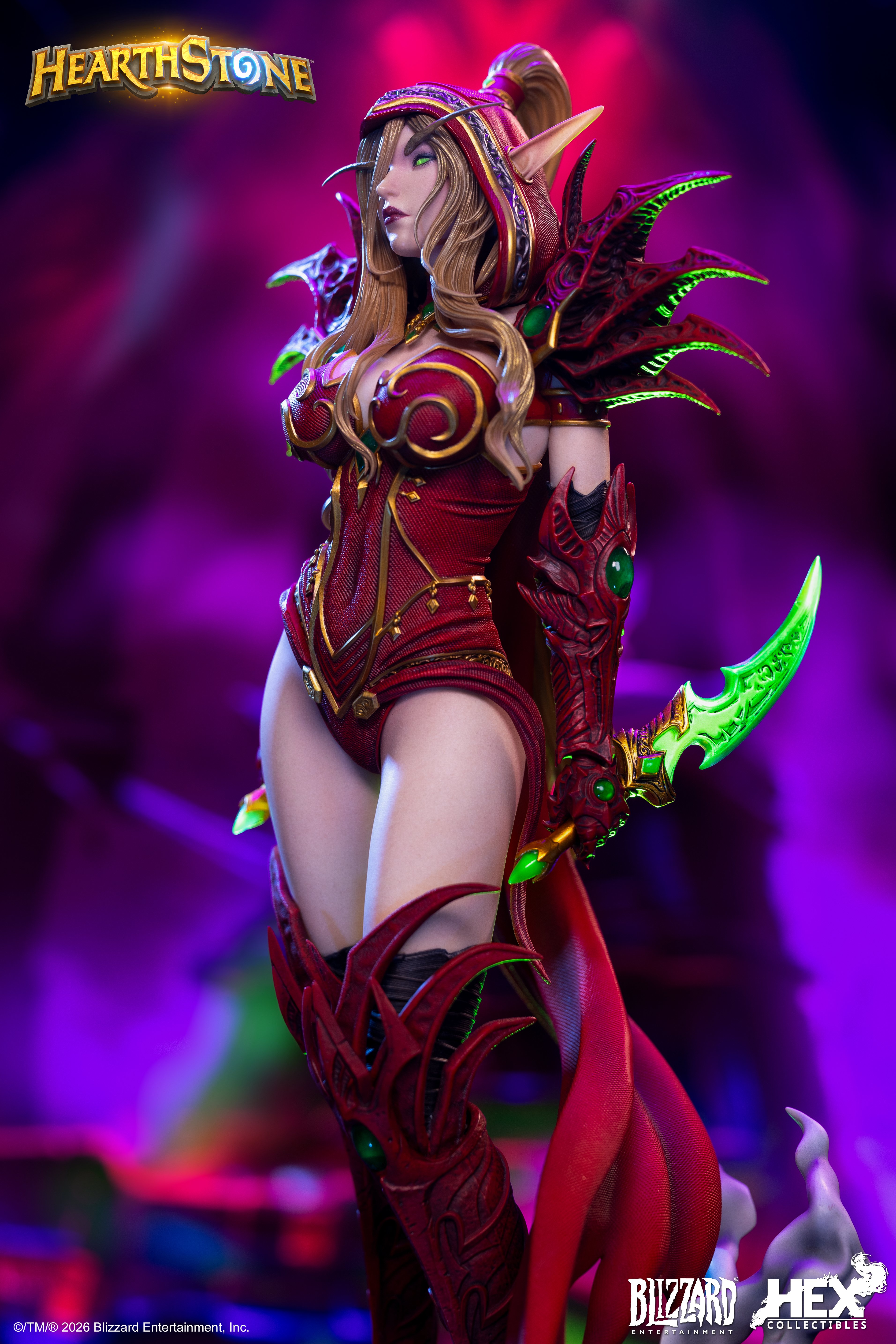 Hearthstone Valeera Sanguinar 1/6 Scale Statue (With Bonus) Gallery Image 14