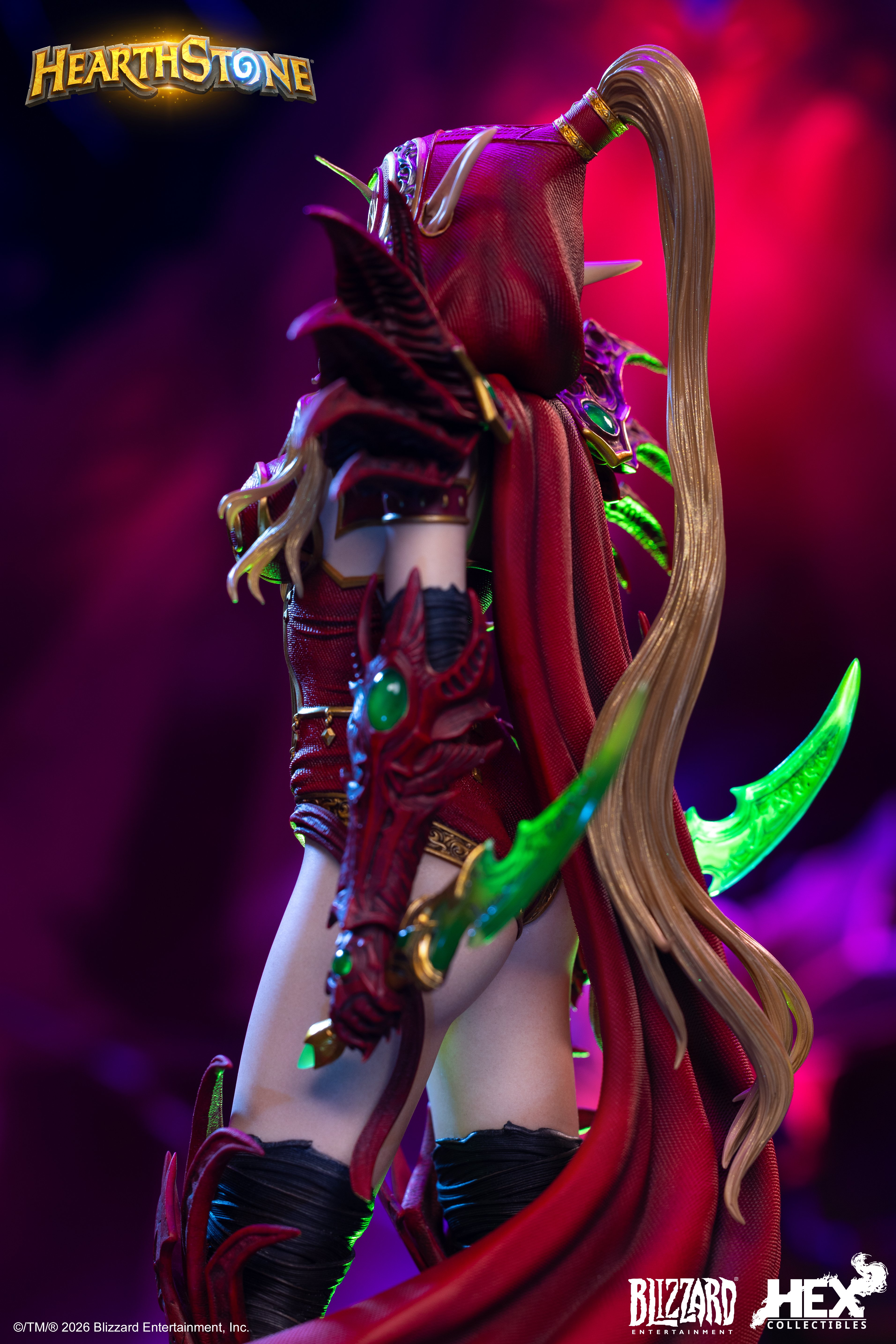 Hearthstone Valeera Sanguinar 1/6 Scale Statue (With Bonus) Gallery Image 12