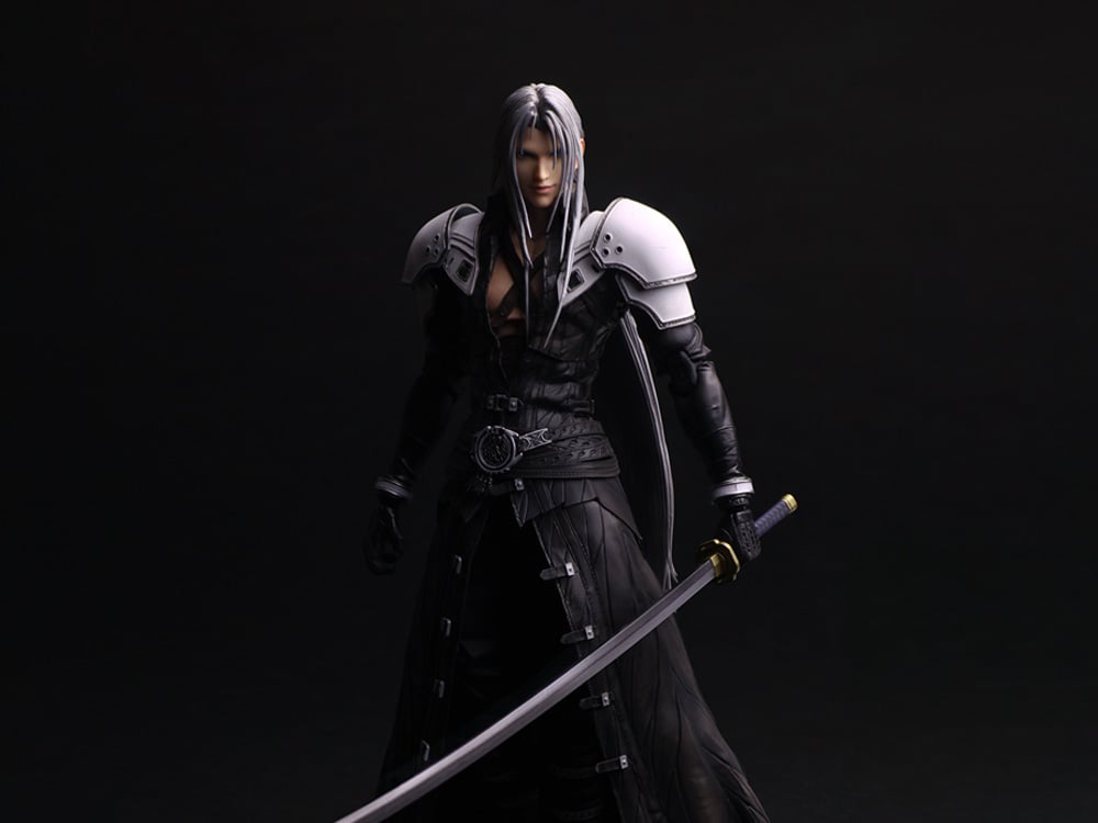 Final Fantasy VII Rebirth Play Arts Shin Sephiroth Action Figure Gallery Image 1