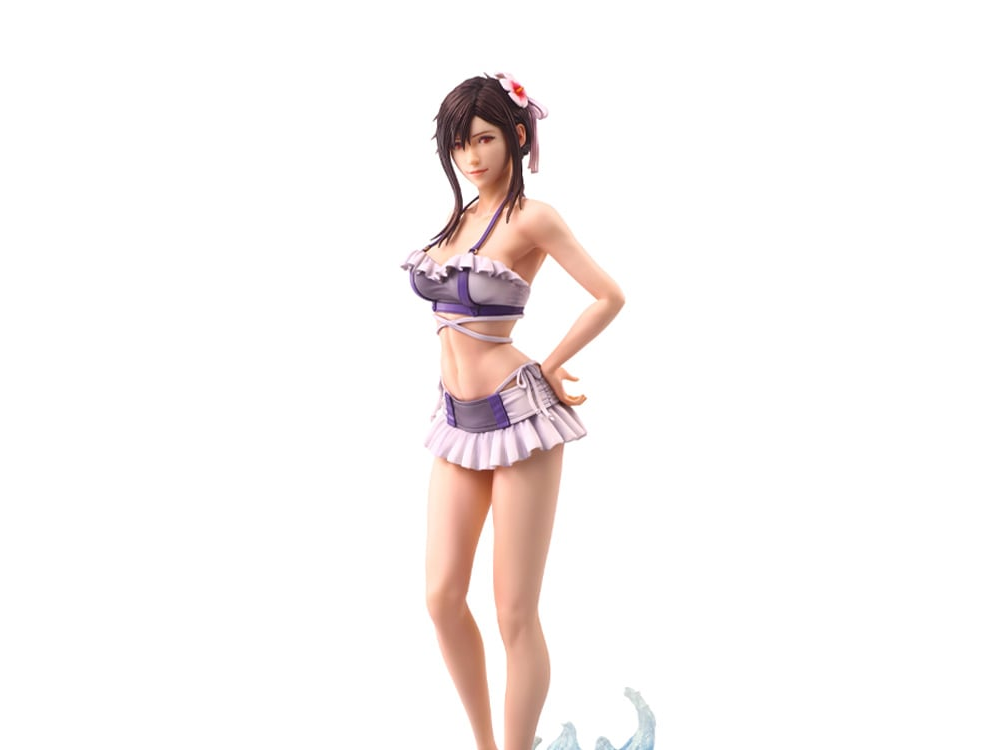 Final Fantasy VII Rebirth Static Arts Tifa Lockhart (Swimsuit Ver.) Figure Gallery Image 1