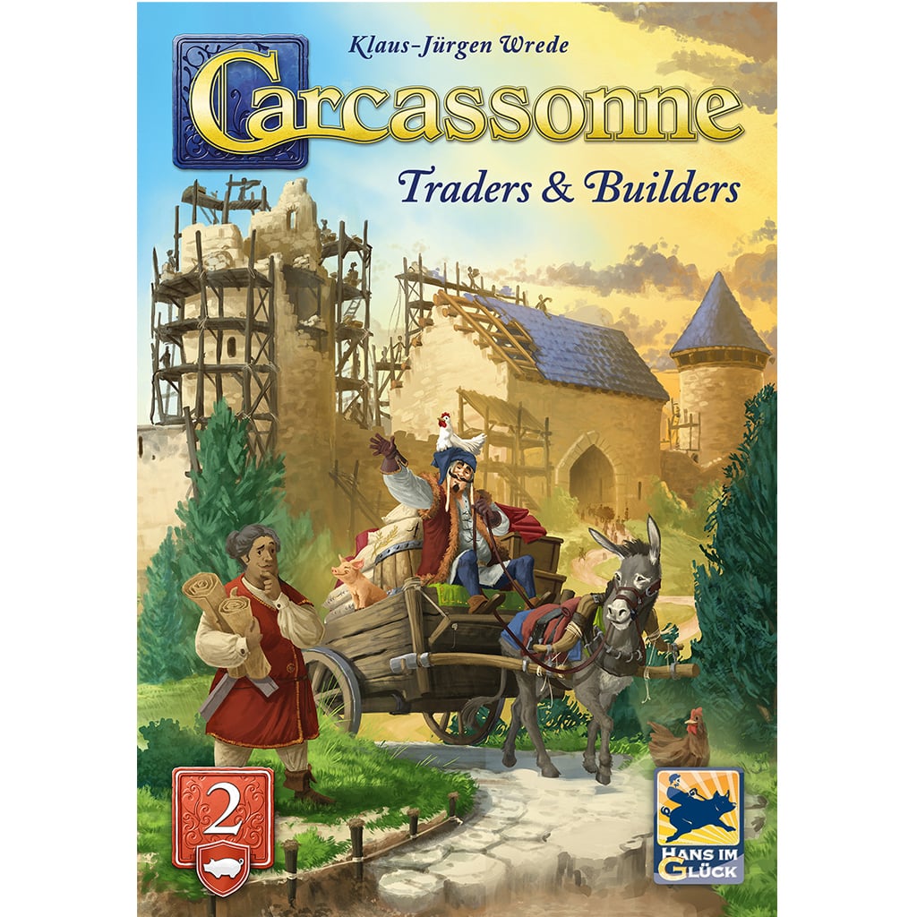 Carcassonne Expansion #2 (V3.1) Traders & Builders Gallery Image 3