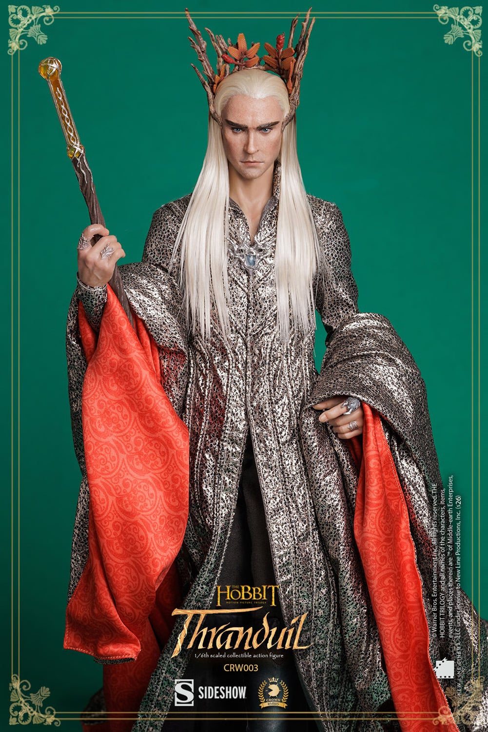 The Hobbit: Desolation of Smaug Thranduil 1/6 Scale Action Figure Gallery Image 4