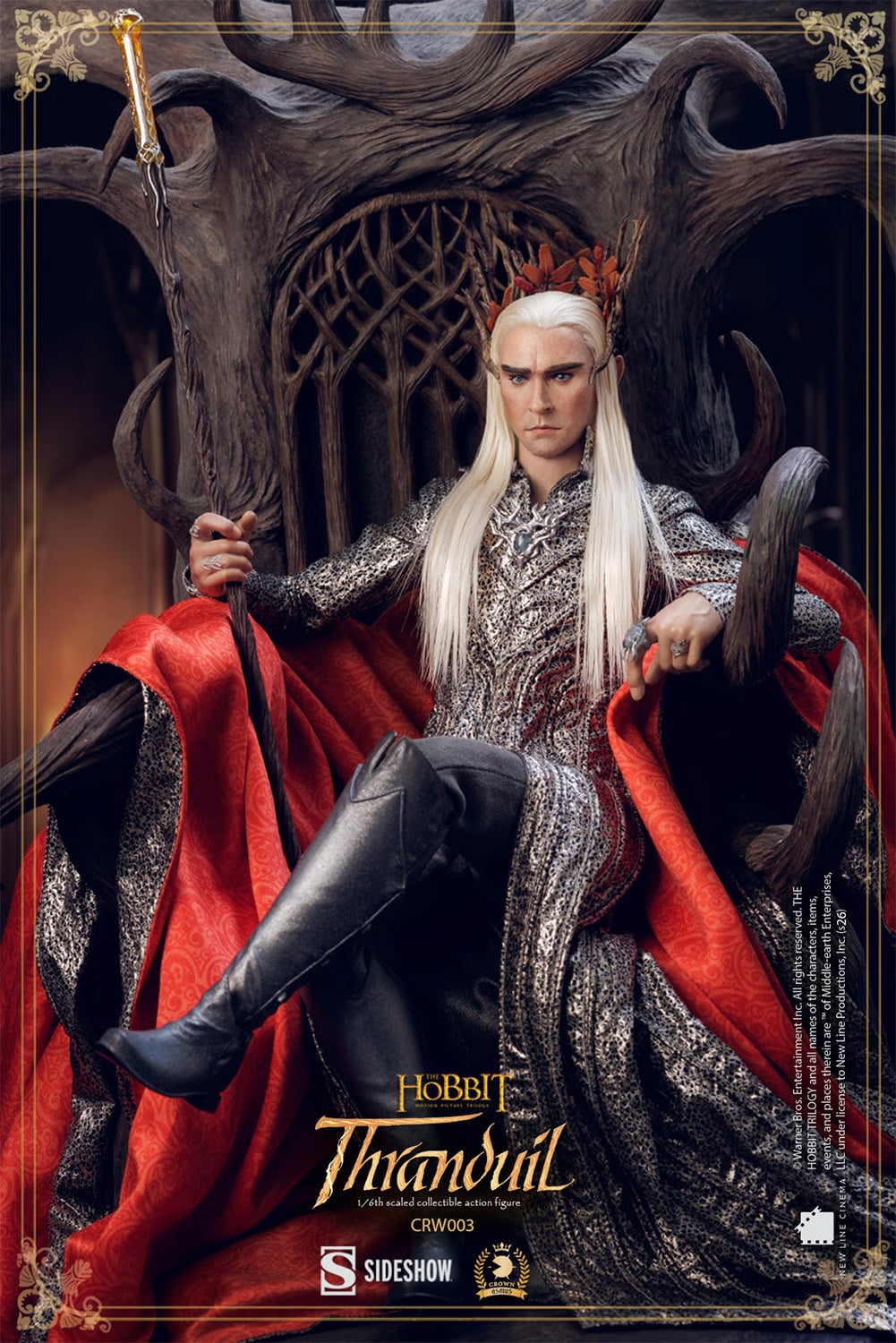 The Hobbit: Desolation of Smaug Thranduil 1/6 Scale Action Figure Gallery Image 6