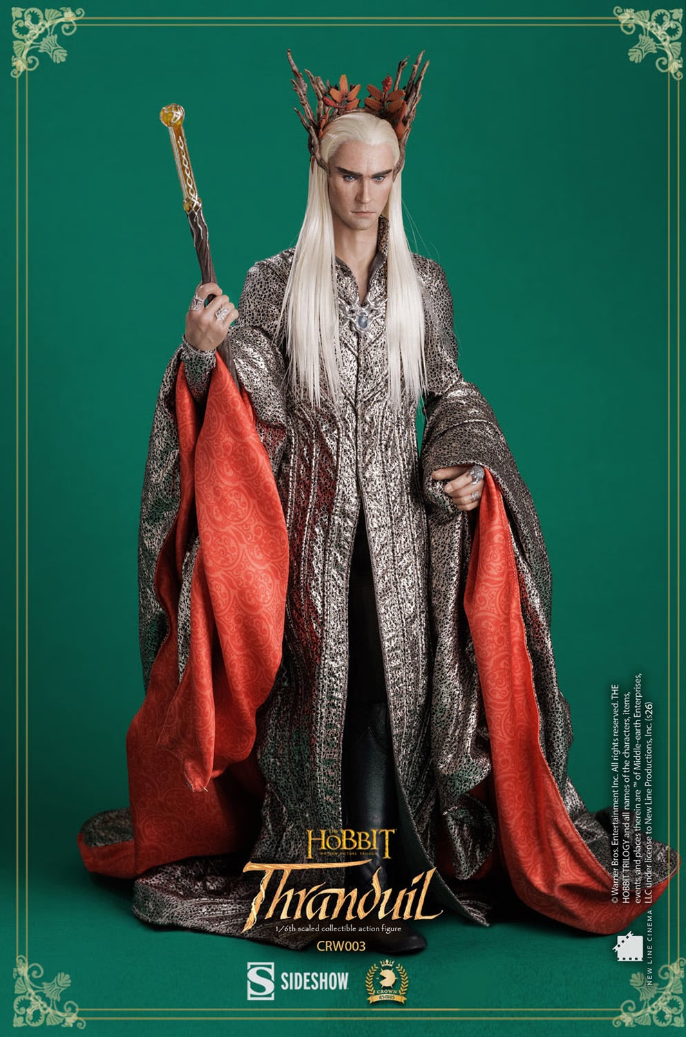 The Hobbit: Desolation of Smaug Thranduil 1/6 Scale Action Figure Gallery Image 3