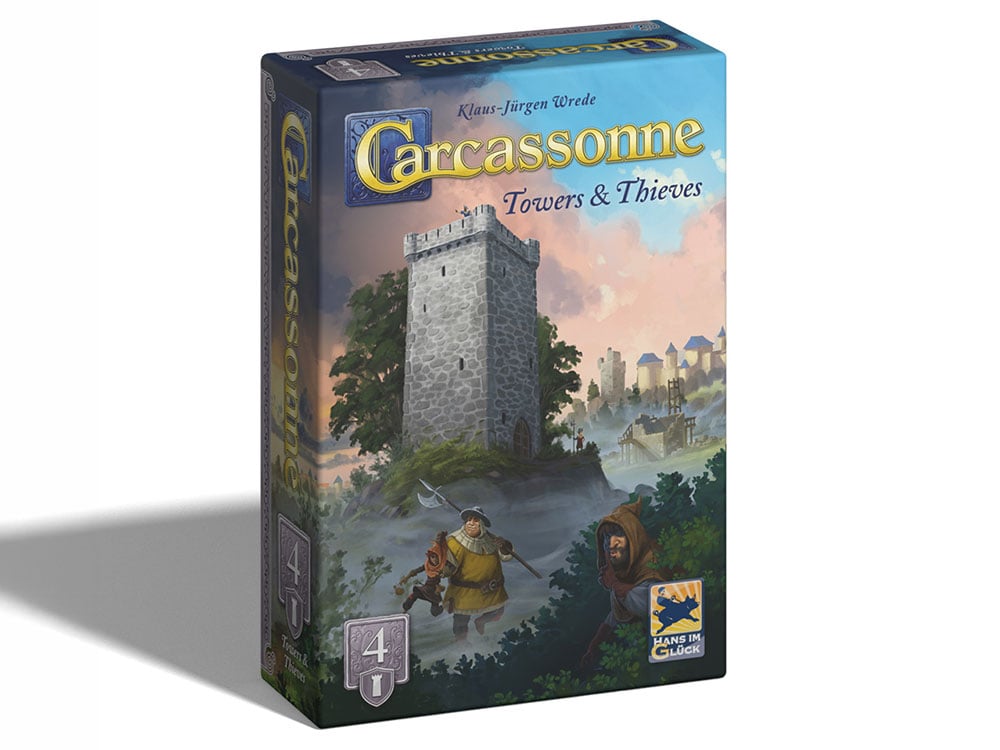 Carcassonne Expansion #4 (V3.1) Towers & Thieves Gallery Image 1
