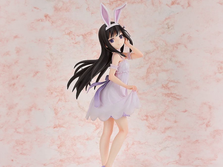 Puella Magi Madoka Magica The Movie: Rebellion B-Style Homura Akemi (Rabbit Ears Ver.) 1/4 Scale Figure (Reissue) Gallery Image 1