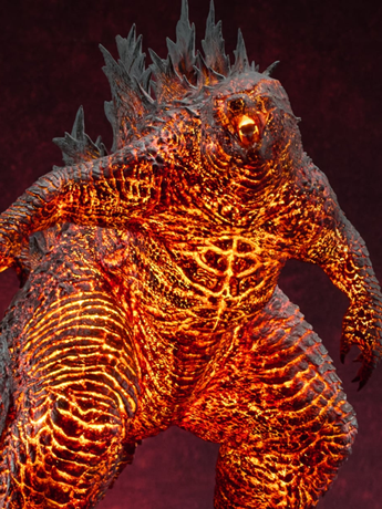 Image of Godzilla: King of the Monsters (2019) Hall of Fame Series Burning Godzilla Limited Edition Figurine