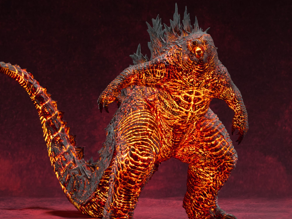Godzilla: King of the Monsters (2019) Hall of Fame Series Burning Godzilla Limited Edition Figurine Gallery Image 1