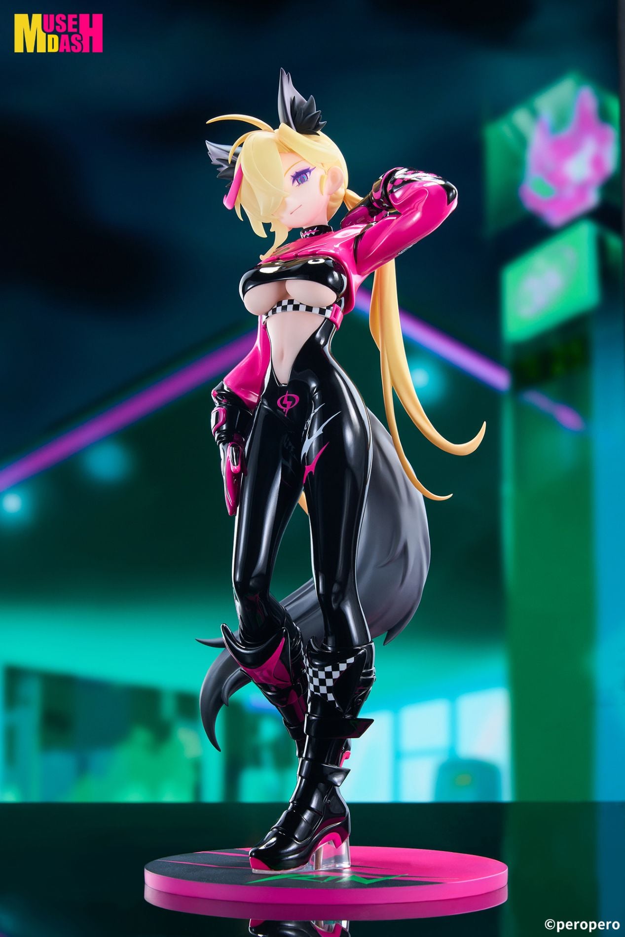 Muse Dash Limepie Rin (Racer) 1/8 Scale Figure Gallery Image 4