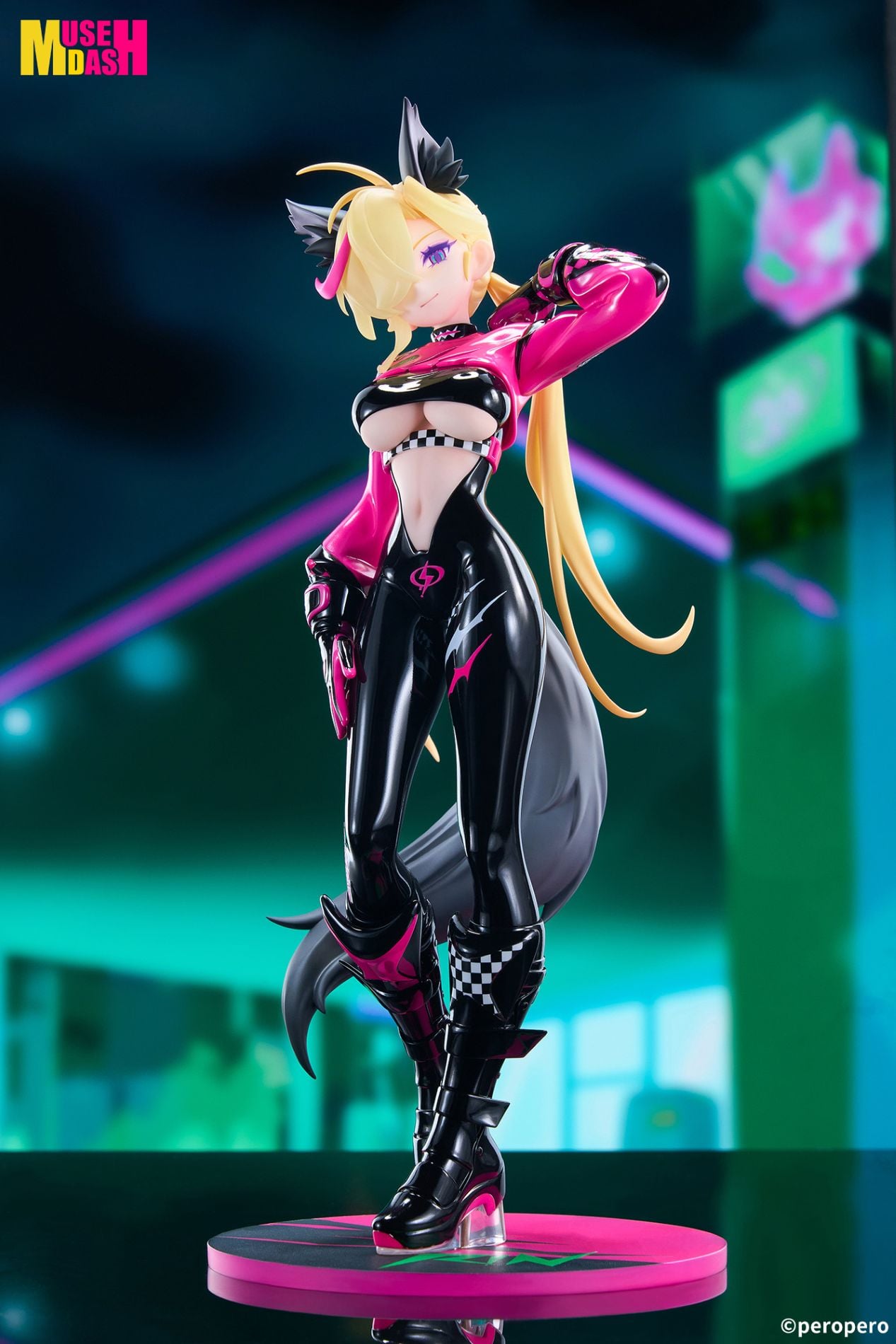 Muse Dash Limepie Rin (Racer) 1/8 Scale Figure Gallery Image 3