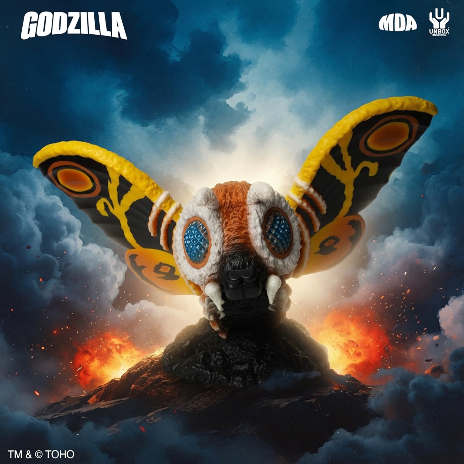 Mothra vs. Godzilla (1964) Mothra (MDA Ver.) Figure Gallery Image 4