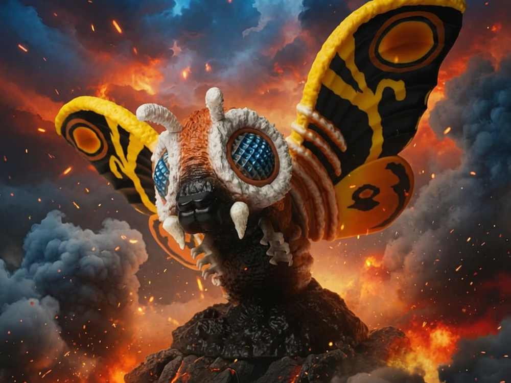 Mothra vs. Godzilla (1964) Mothra (MDA Ver.) Figure Gallery Image 1