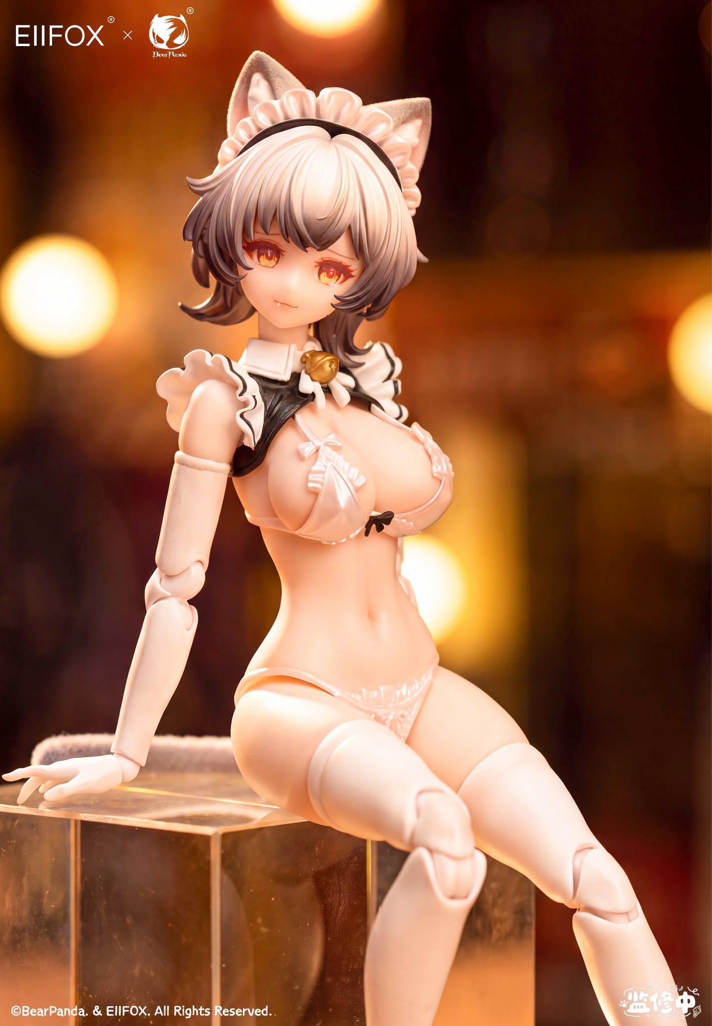 Little Pudding Cat Maid (Bonus Edition) 1/12 Scale Action Figure Gallery Image 7