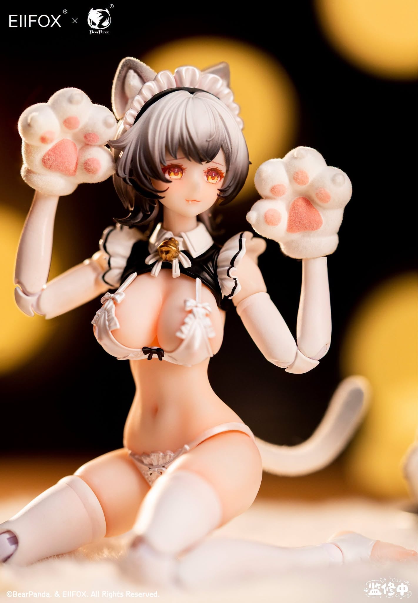 Little Pudding Cat Maid (Bonus Edition) 1/12 Scale Action Figure Gallery Image 8